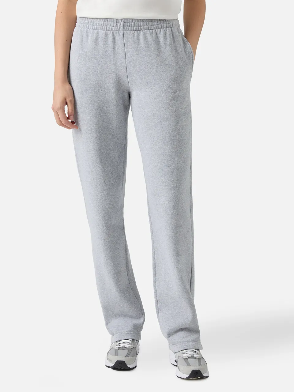 joggers-mc2-saint-barth-deena-a-fondo-dritto-in-grigio-melange image 1