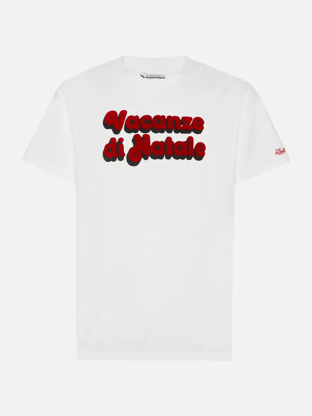 t-shirt-mc2-saint-barth-arnott-warm-in-cotone-smerigliato-stampa-flock-locandina image 1