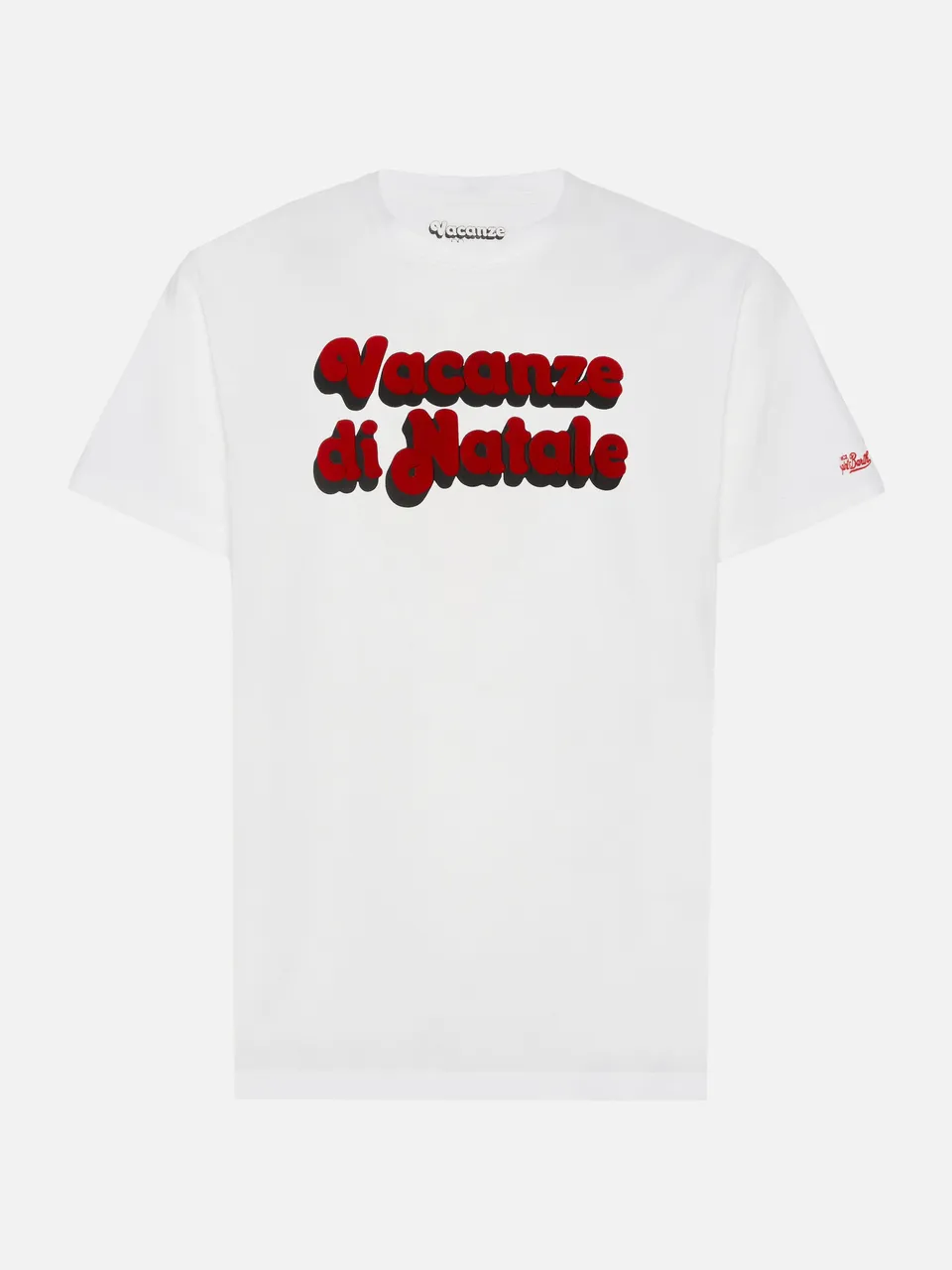 t-shirt-mc2-saint-barth-arnott-warm-in-cotone-smerigliato-stampa-flock-locandina image 1