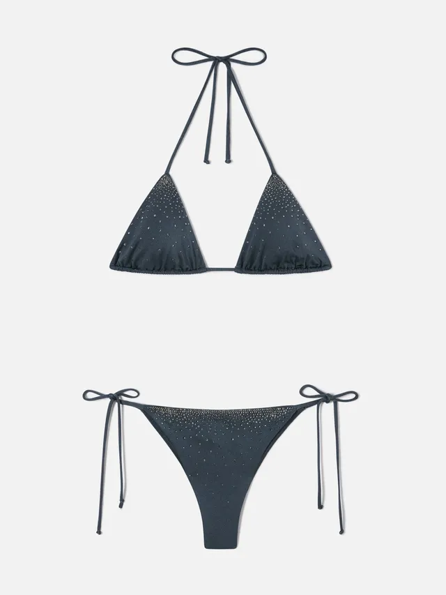 mc2-saint-barth-bikini-annabelle-marielle-grigio-scuro-con-strass image 1