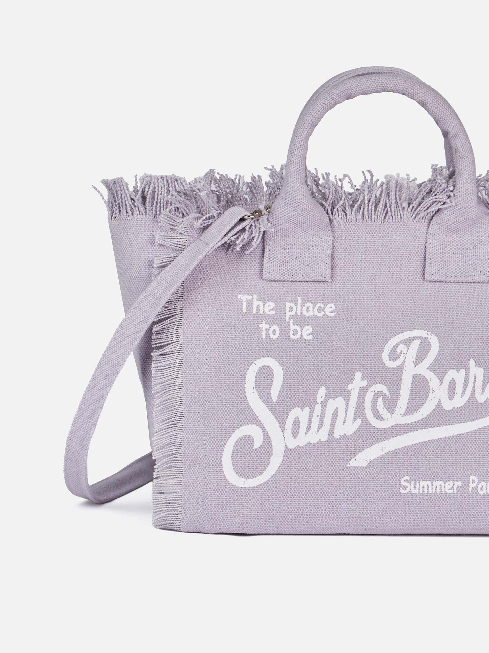 mc2-saint-barth-colette-borsa-mare-canvas-cotone-lilla image 3