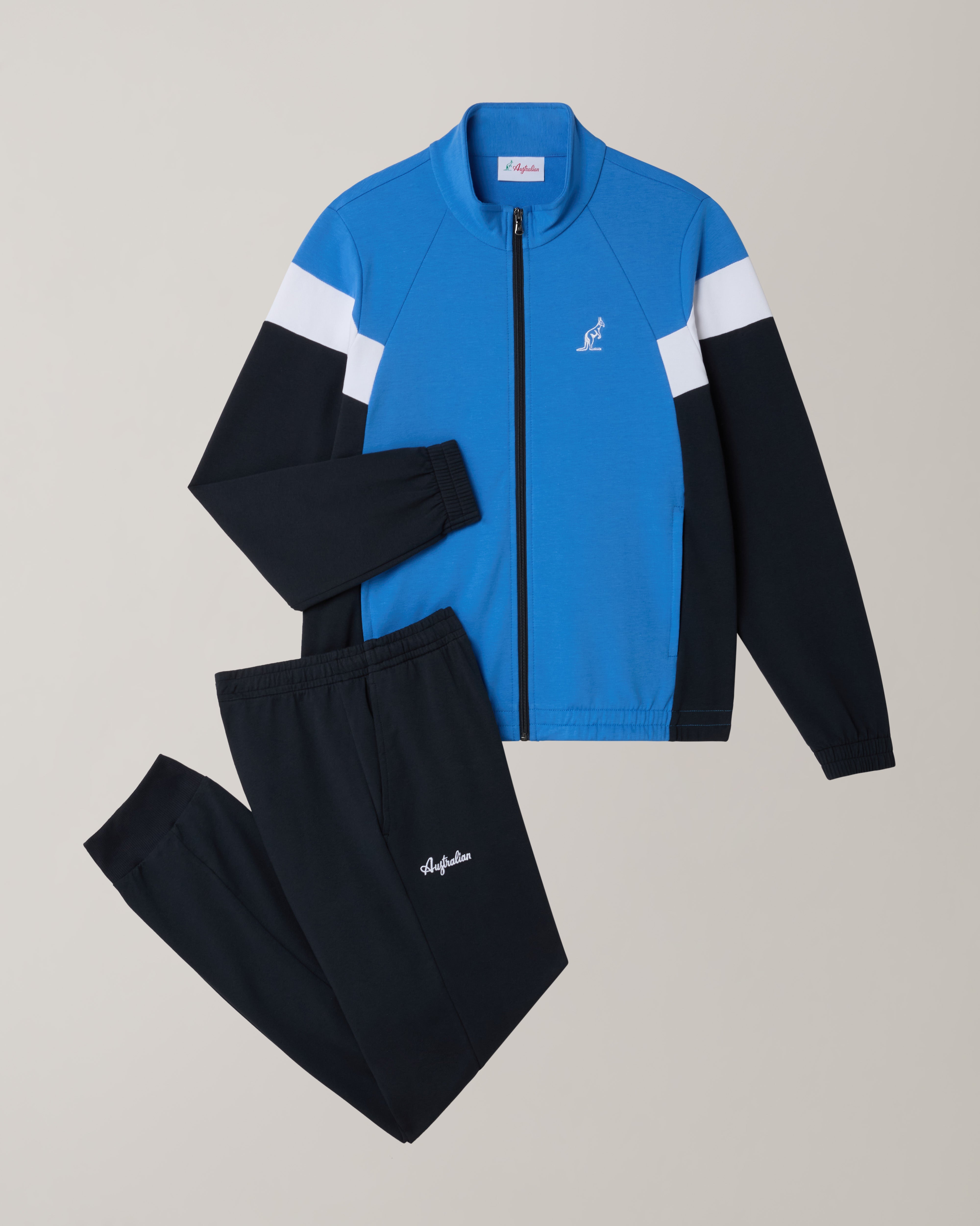 australian-theory-tuta-in-felpa-blu-zaffiro-giacca-pantalone image 8