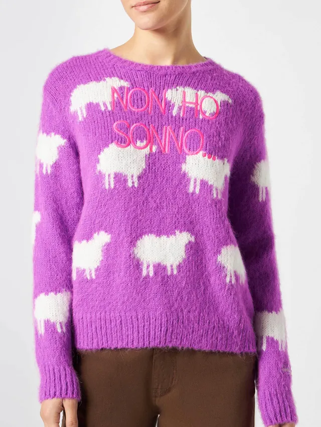 mc2-saint-barth-maglia-new-queen-effetto-brushed-lilla-con-ricamo image 1