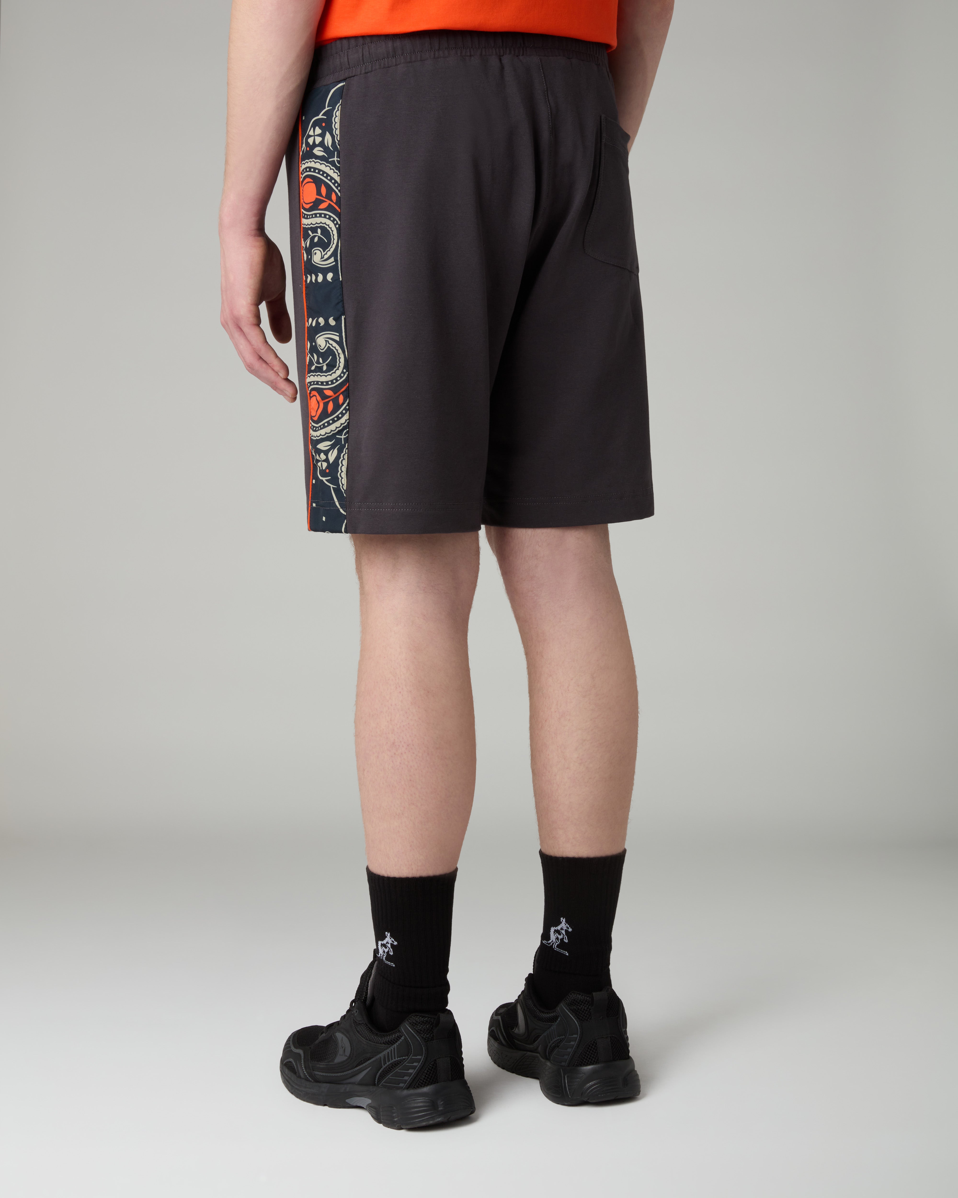 australian-bandana-short-pantaloncino-in-felpa-antracite image 3