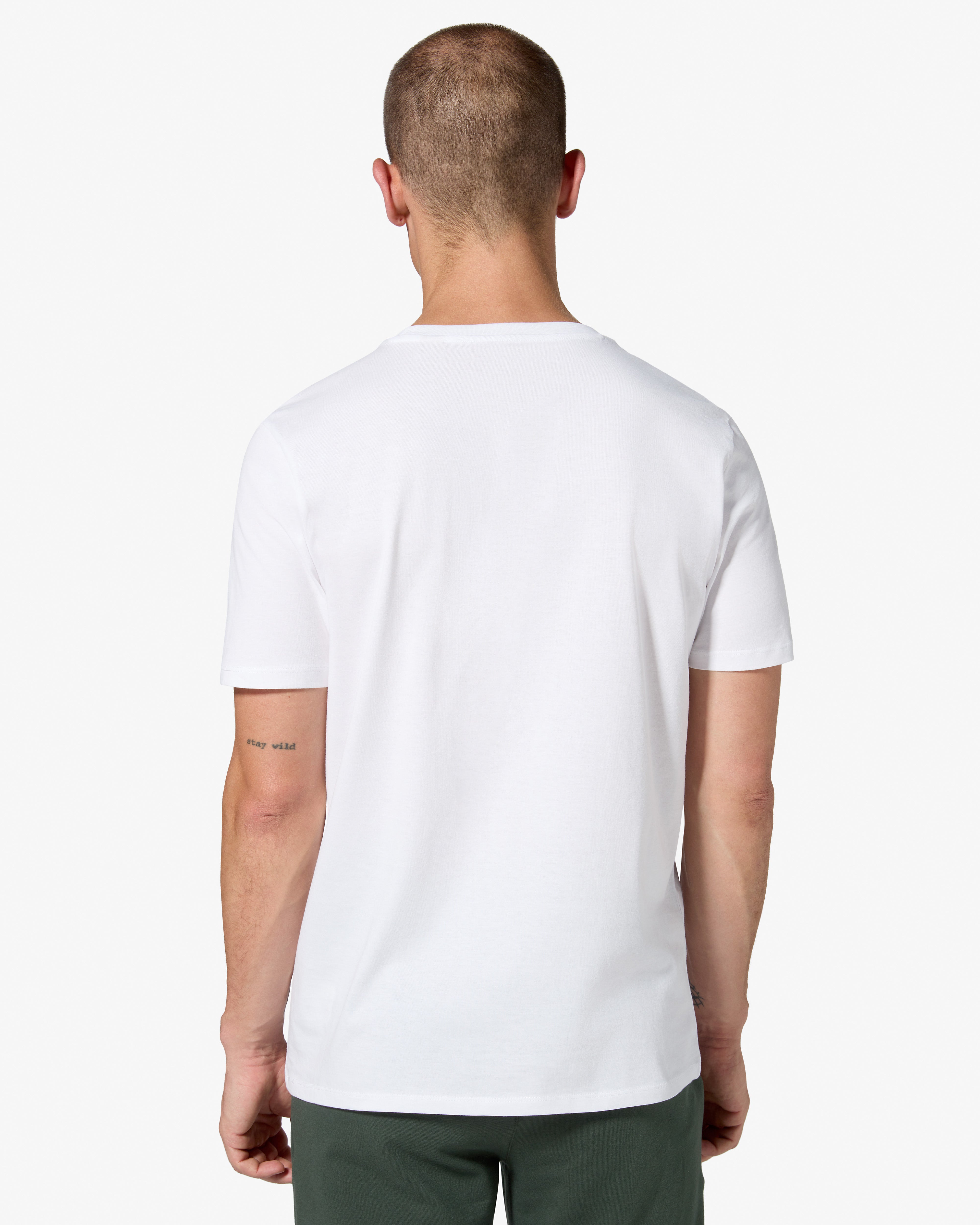 australian-meridiana-t-shirt-cotone-bianca image 3