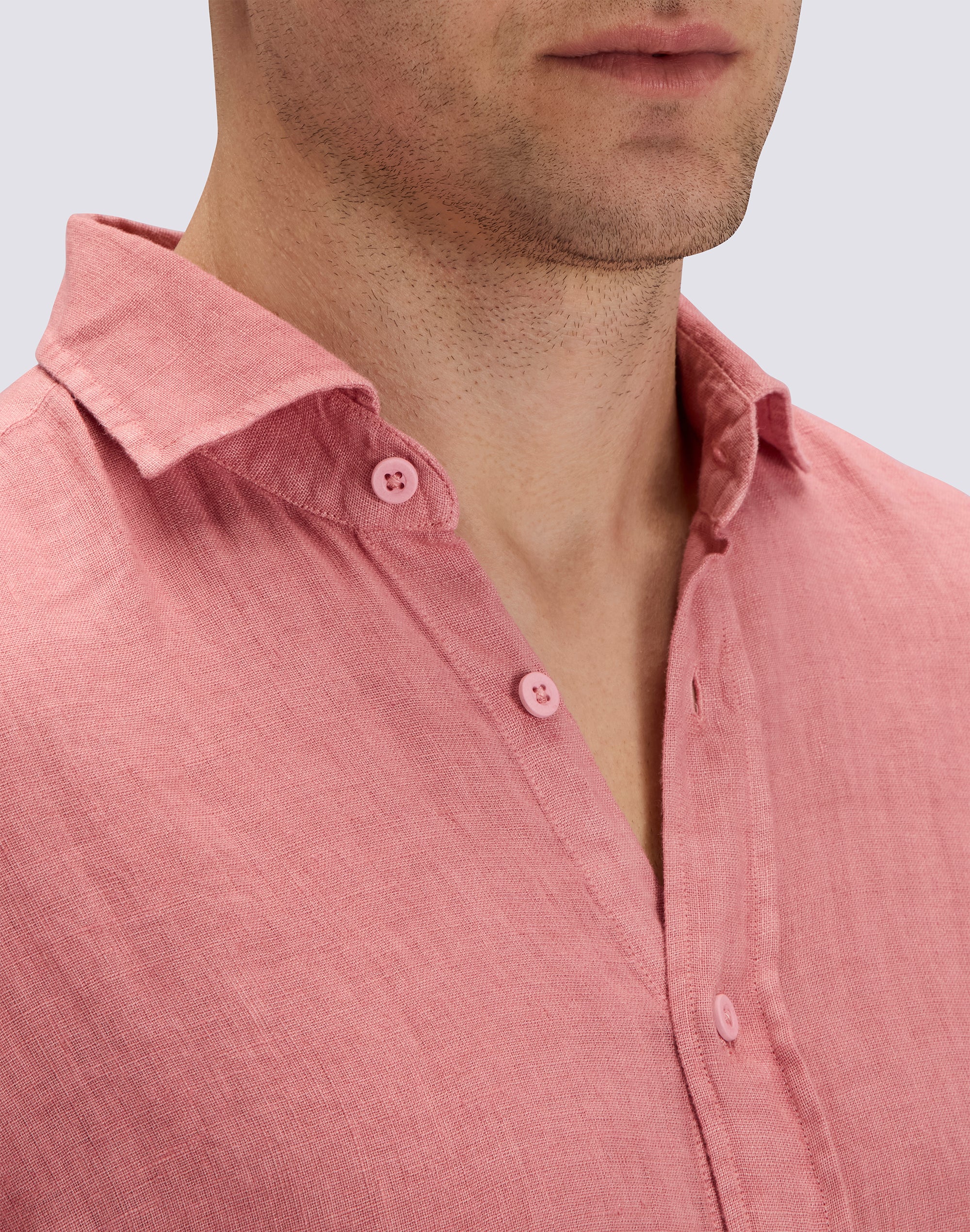 sundek-gm814shli5tc-camicia-uomo-in-lino-a-mezze-maniche-tinto-capo image 4