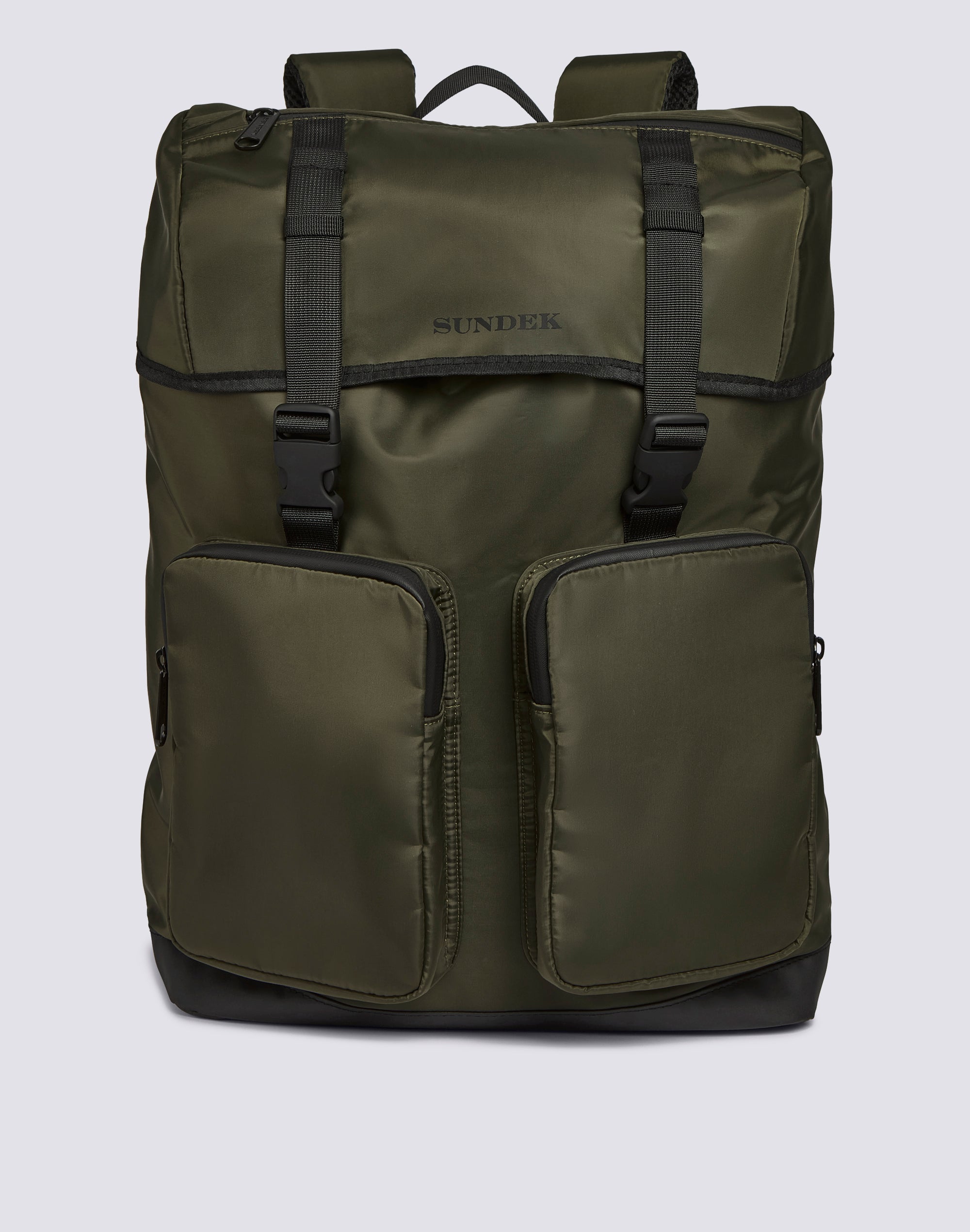 sundek-zaino-in-nylon-shiny-con-tasche-cargo-zaino-urban-uomo image 1