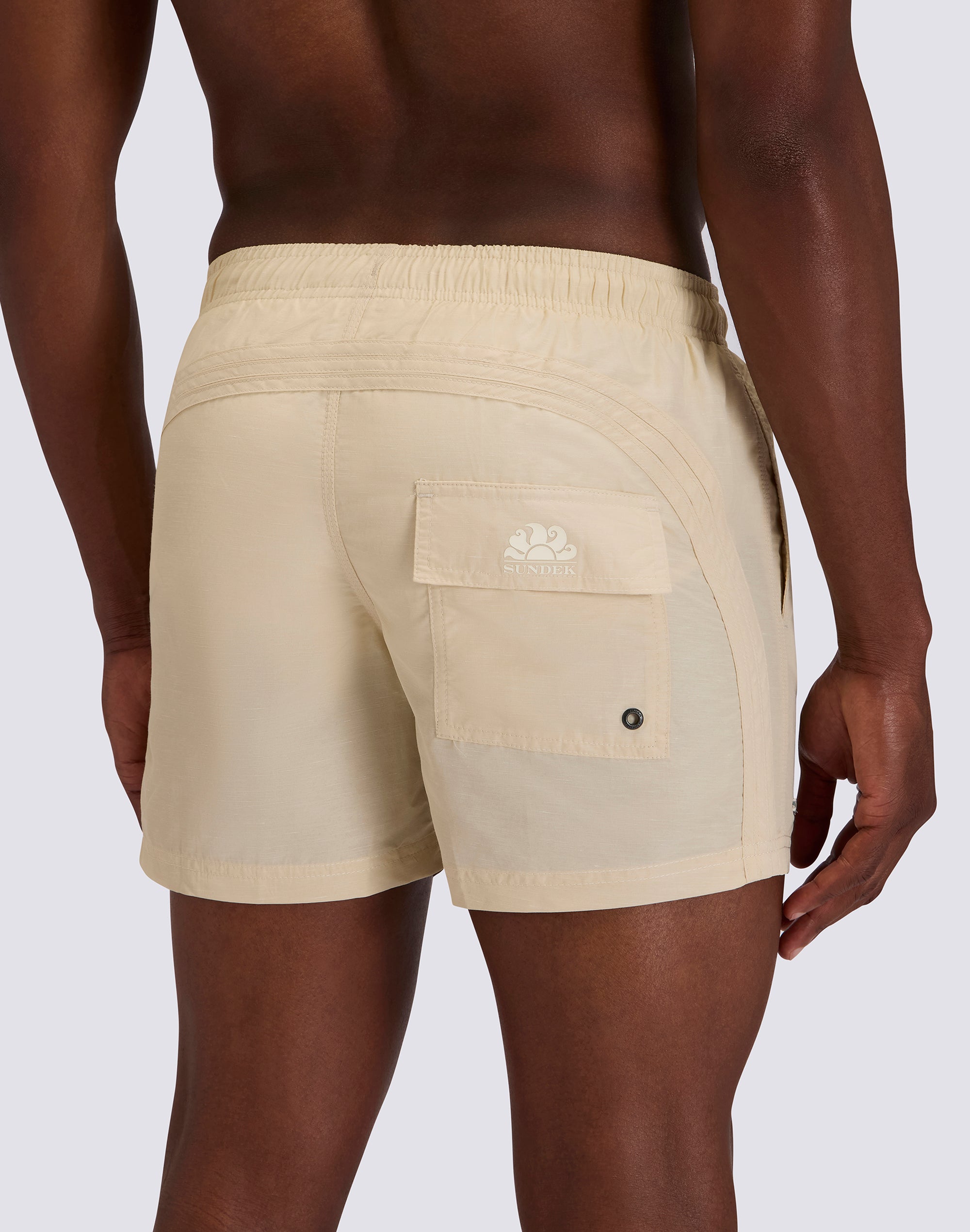 sundek-goldenwave-boardshort-uomo-corto-in-lino-riciclato image 4