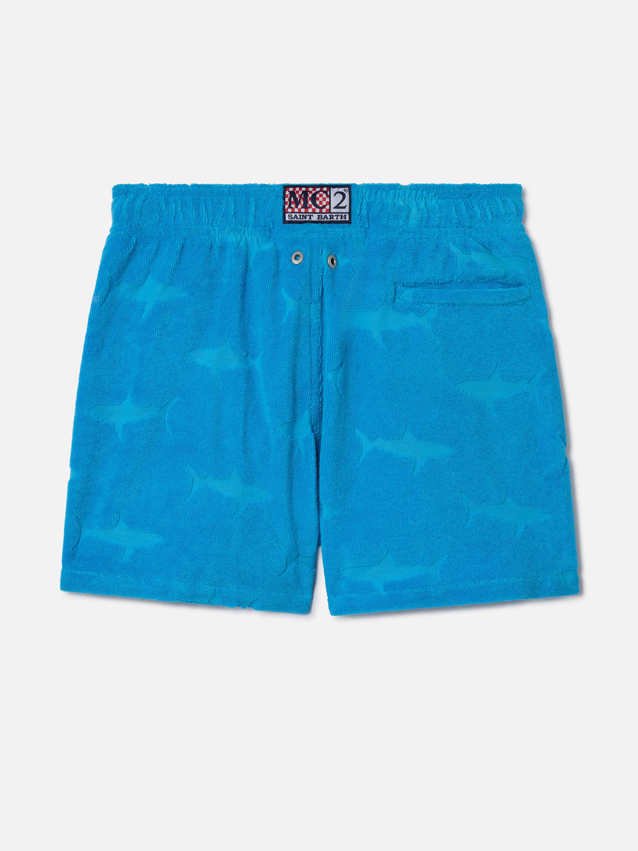 mc2-saint-barth-costume-jean-bambino-bluette-in-spugna-con-squali-goffrati image 2