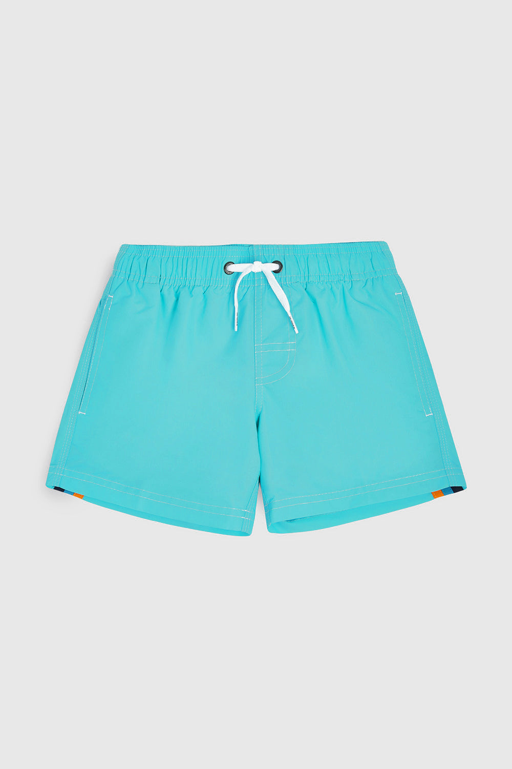 sundek-iconic-costume-mare-bambino-corto-taffeta-tinta-unita image 2