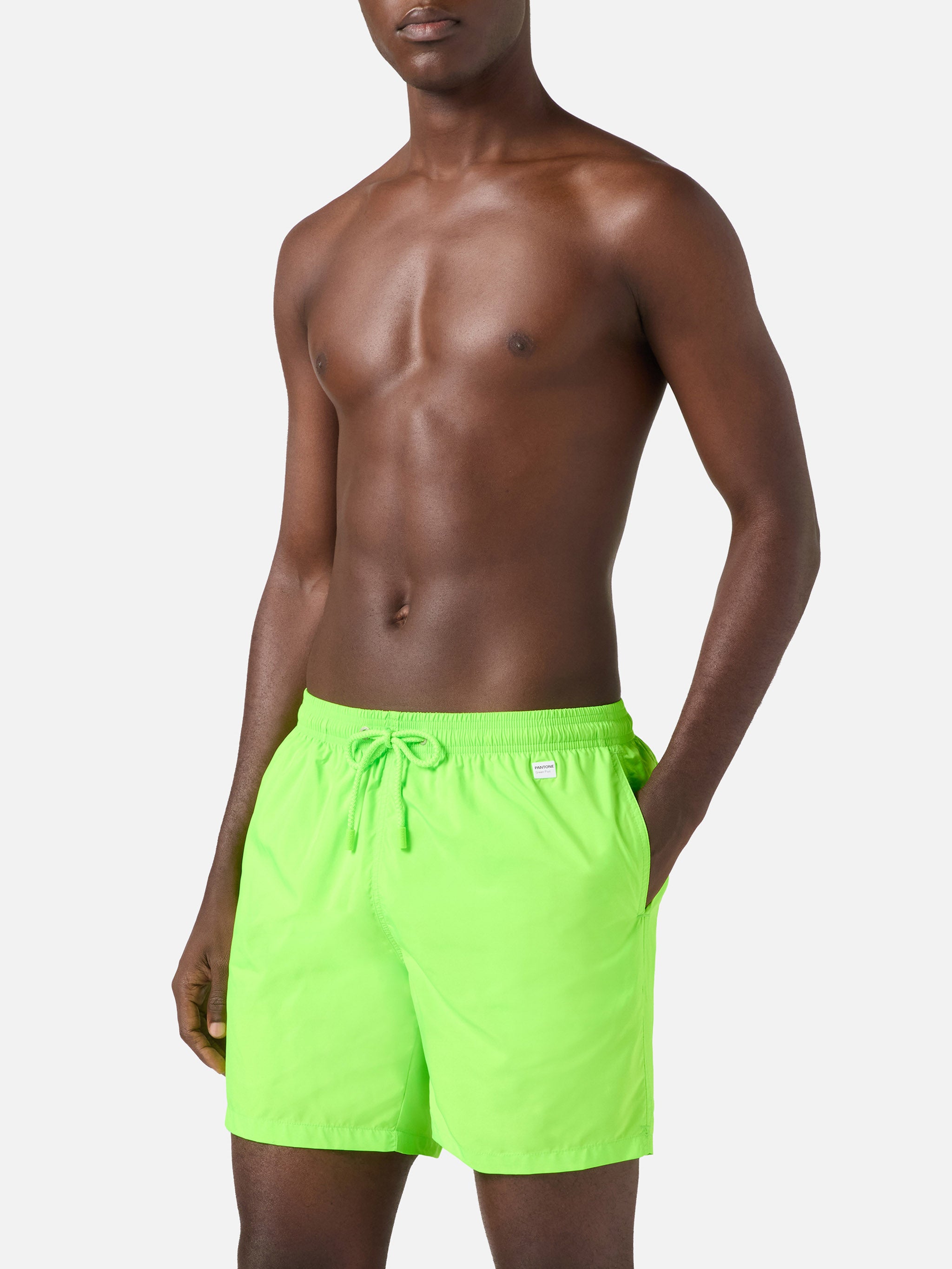 mc2-saint-barth-costume-mare-lighting-pantone-uomo-boxer-verde-fluo-special-edit image 3