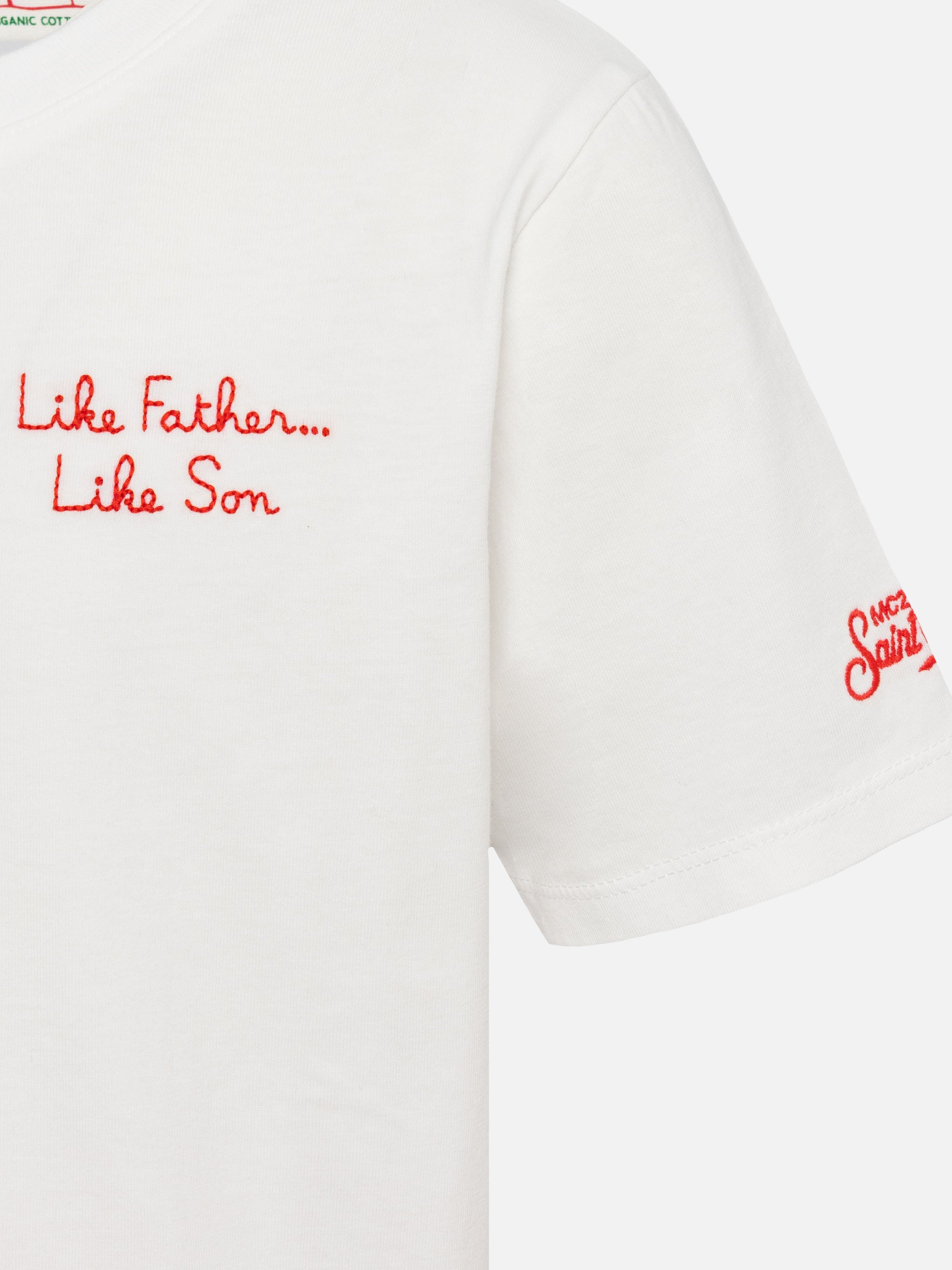 mc2-saint-barth-t-shirt-bambino-cotone-stampa-bart-e-homer-simpson-edizione-spec image 2