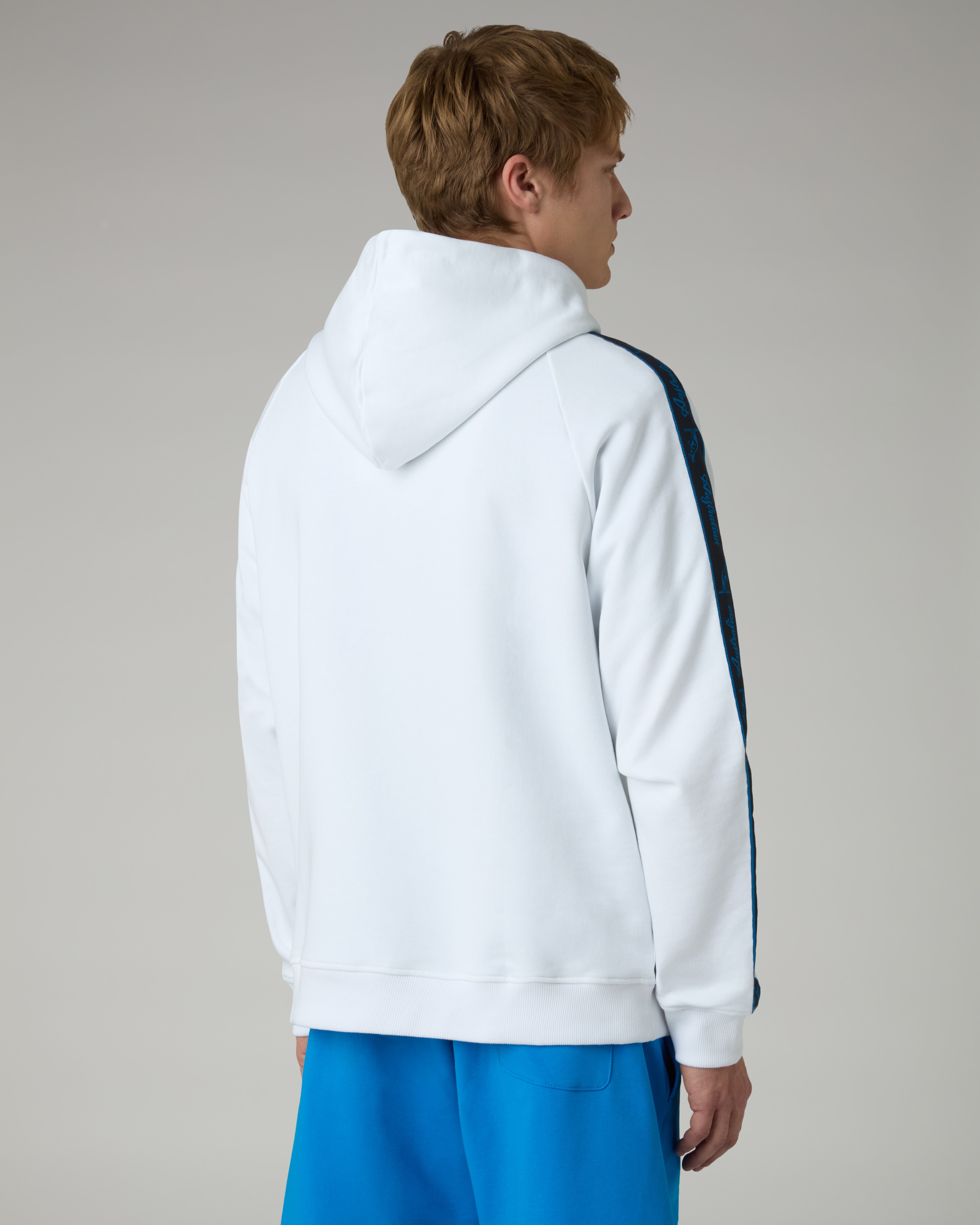 australian-tape-hoodie-felpa-cappuccio-uomo-bianco image 3