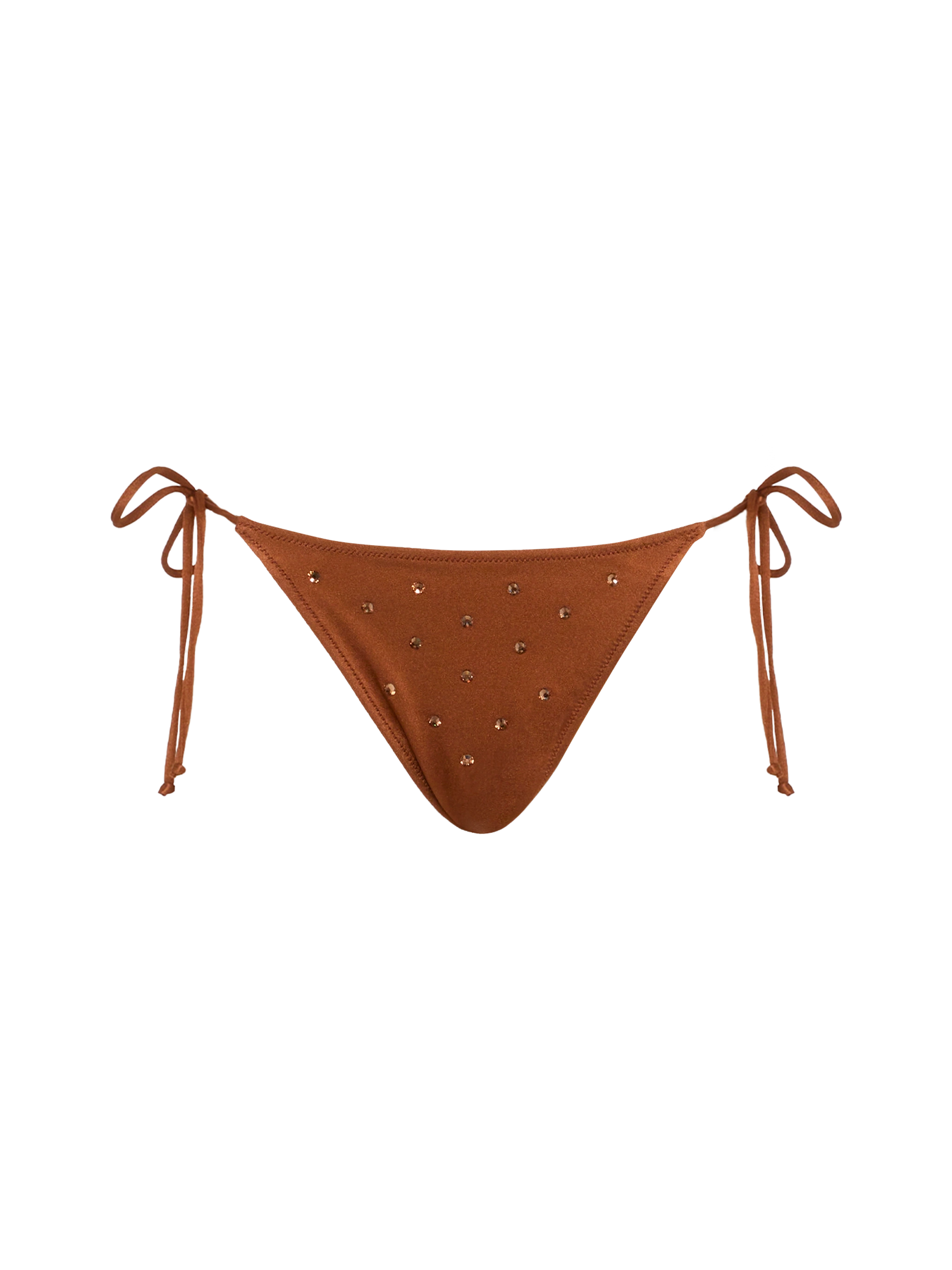 mc2-saint-barth-marielle-slip-mare-classico-marrone-con-strass image 1