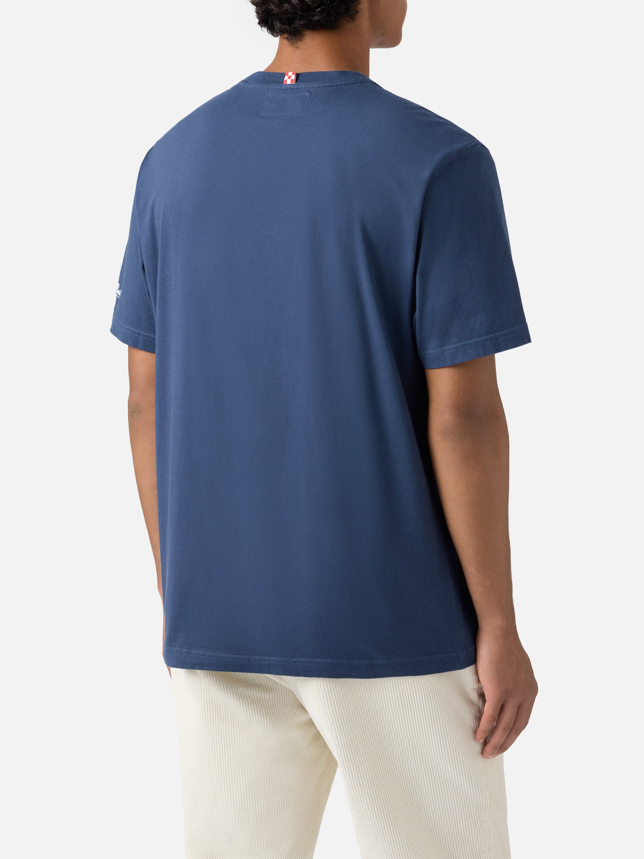 mc2-saint-barth-t-shirt-connor-cotone-blu-navy-ricamo-my-reseller-is-different image 4