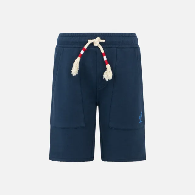 mc2-saint-barth-bermuda-bambino-in-cotone-blu-navy image 1