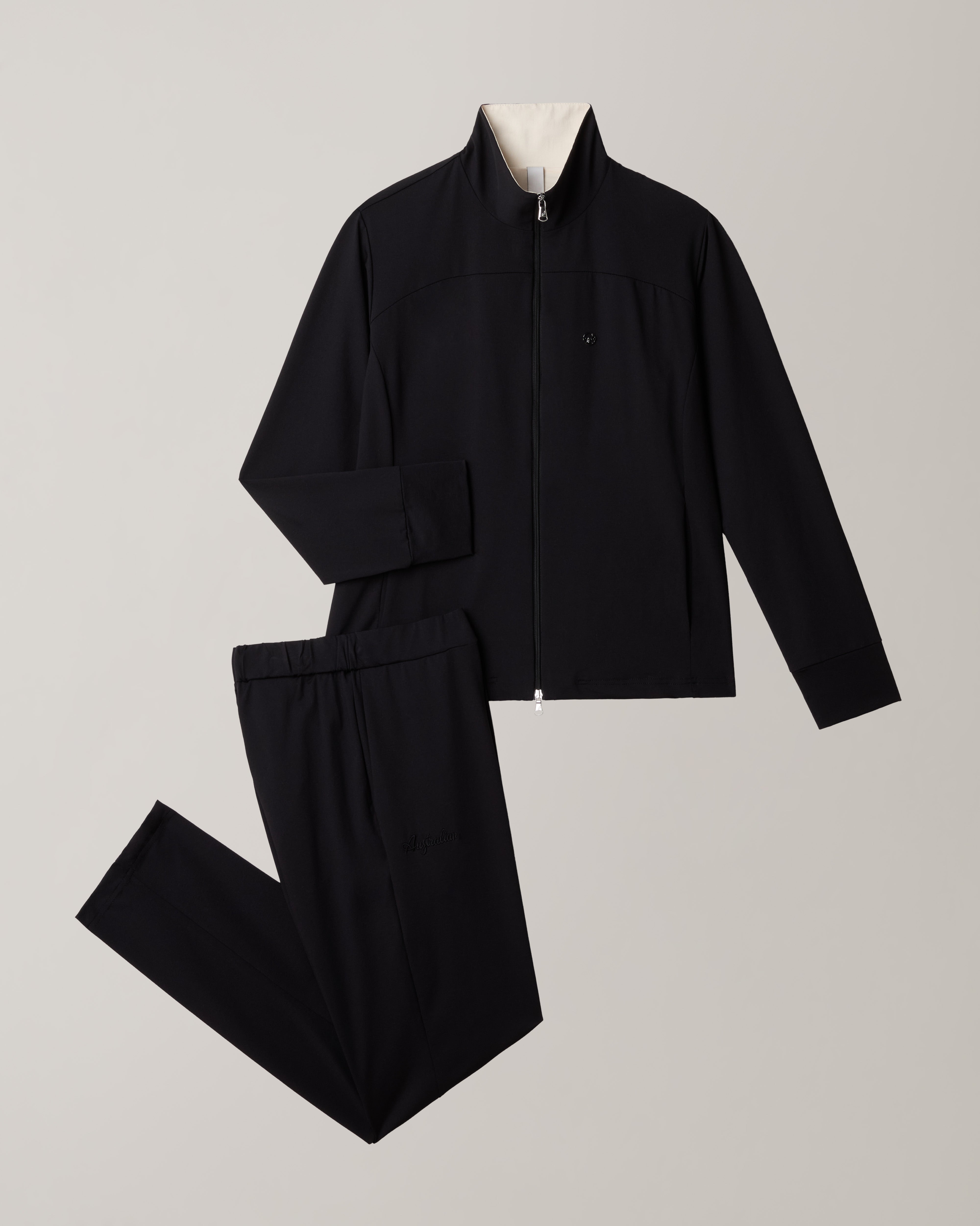australian-grace-tracksuit-light-touch-nera-tuta-donna image 8