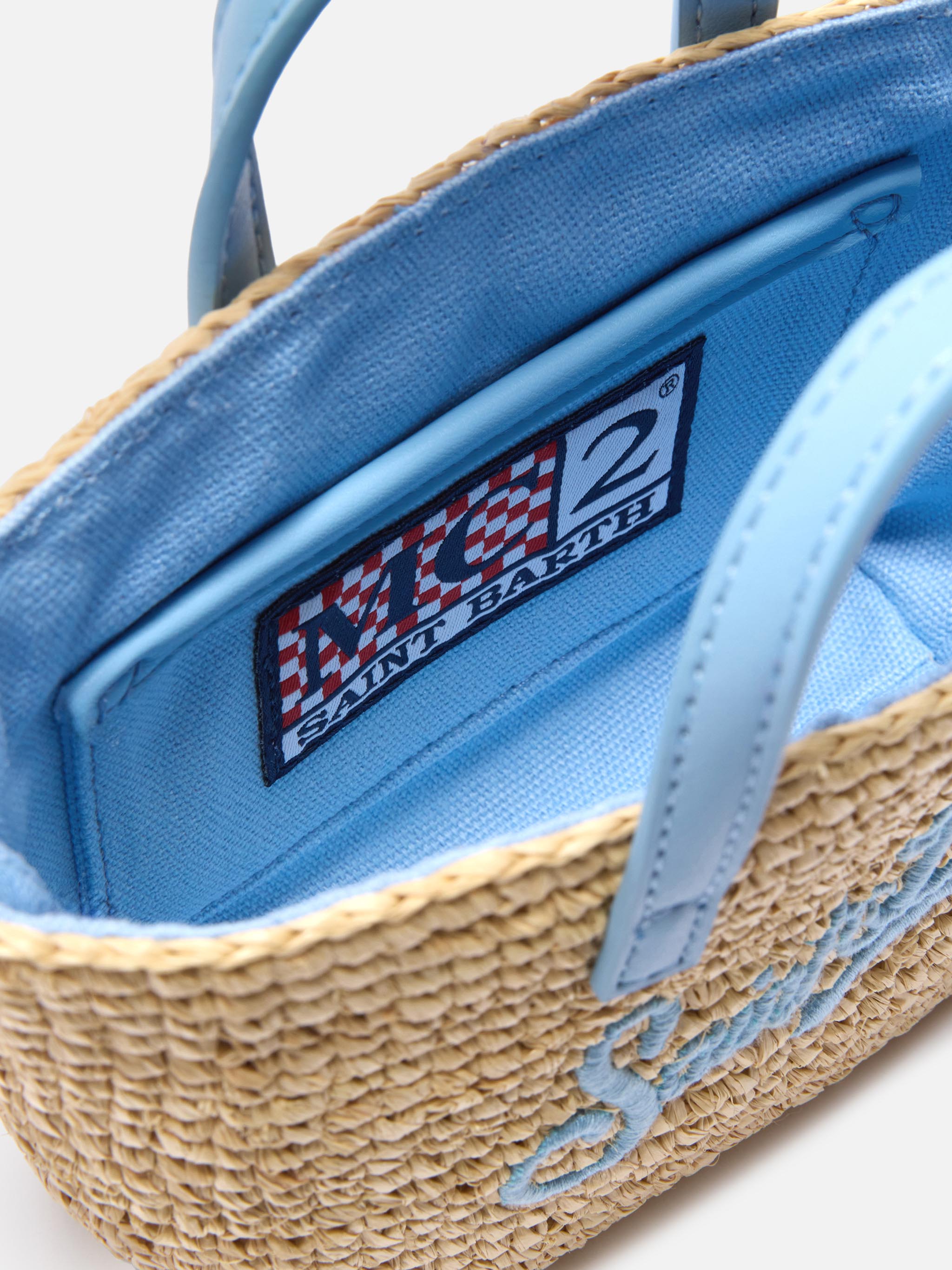 mc2-saint-barth-borsa-city-micro-raffia-naturale-con-logo-azzurro image 5