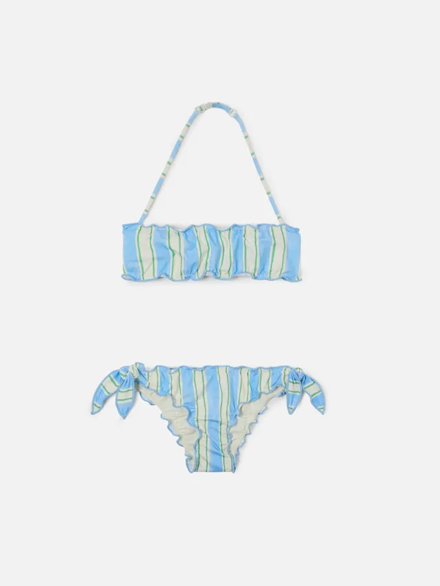 mc2-saint-barth-emy-bikini-bambina-a-righe-con-top-a-fascia image 1