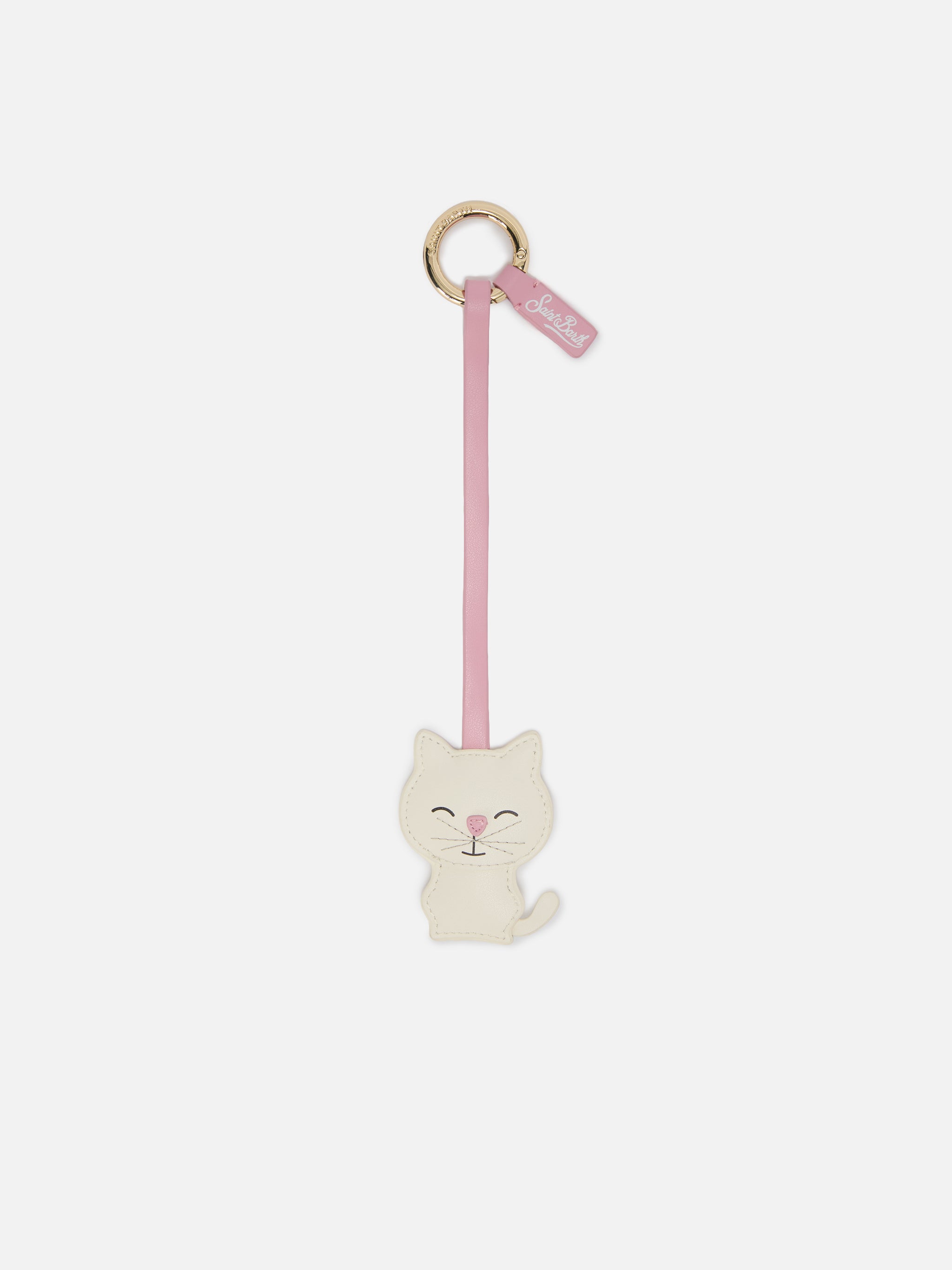 mc2-saint-barth-bcharm01-bag-charm-gatto-in-pelle-bianca image 1