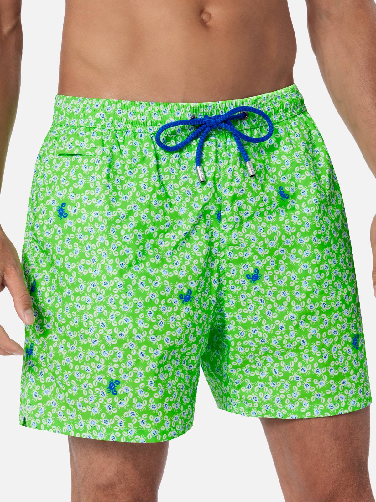 mc2-saint-barth-comfort-light-com0009-boxer-mare-stampa-granchi-verde-fluo image 4