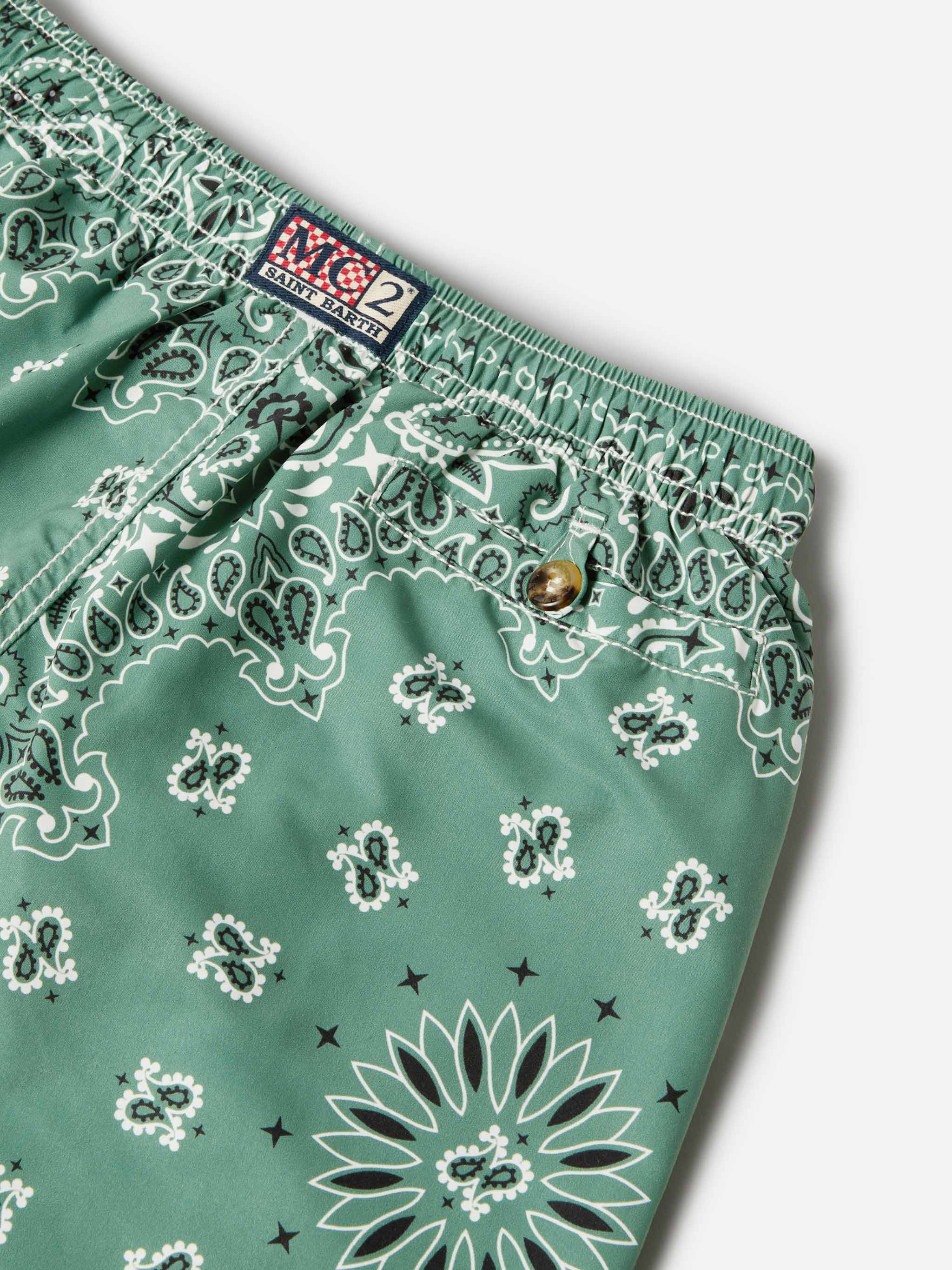 mc2-saint-barth-costume-caprese-jr-bambino-stampa-bandana-verde-militare image 3