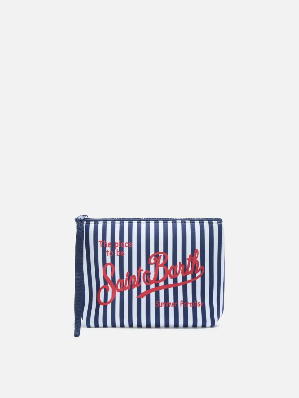 mc2-saint-barth-pochette-aline-alin001-scuba-a-righe-blu-e-bianca-con-zip image 1