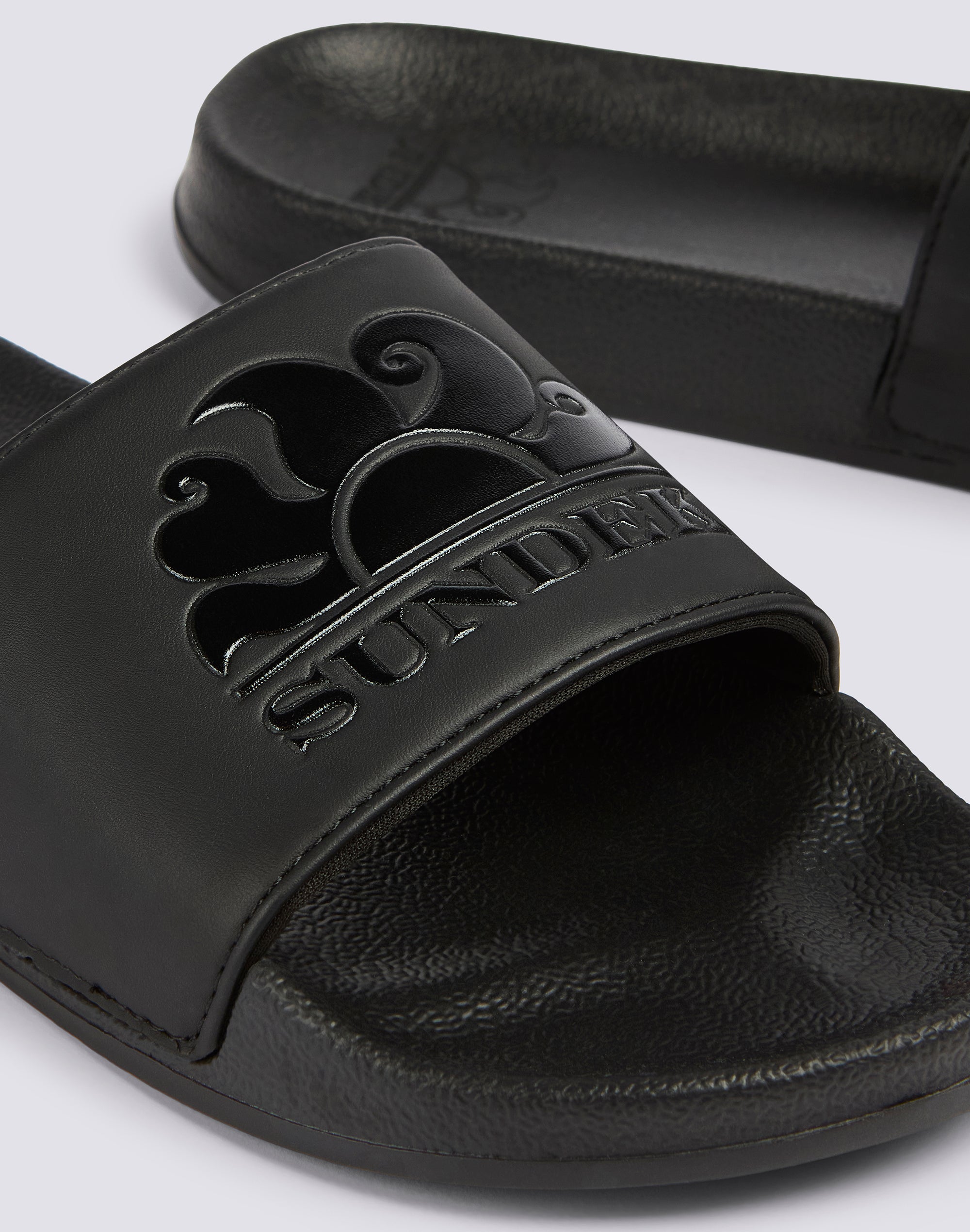 sundek-am338aspv1ot-ciabatta-a-fascia-uomo-costa-con-logo-tono-su-tono image 2