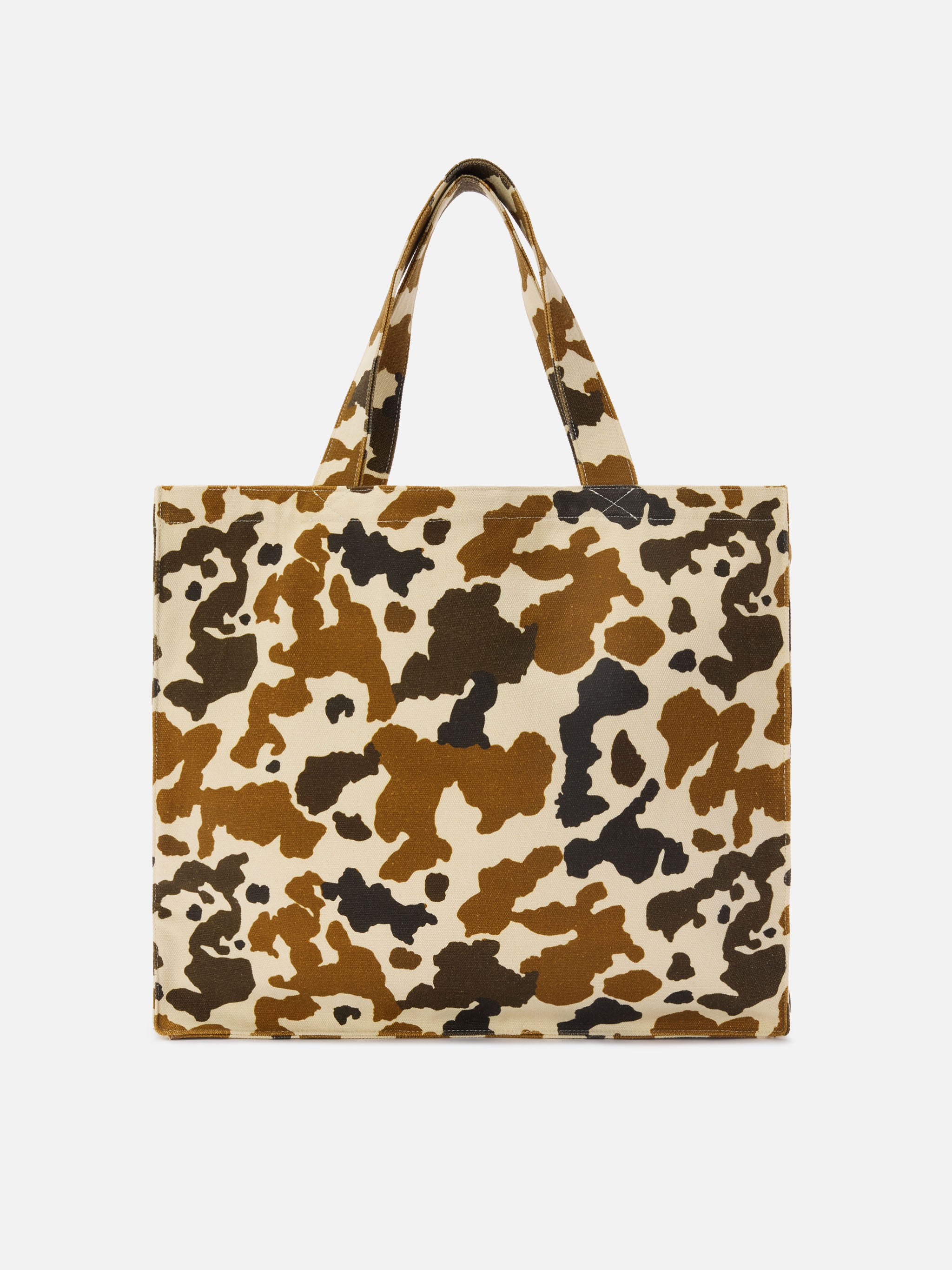 borsa-essential-mc2-saint-barth-in-canvas-con-stampa-muccata-e-logo-stampato image 4