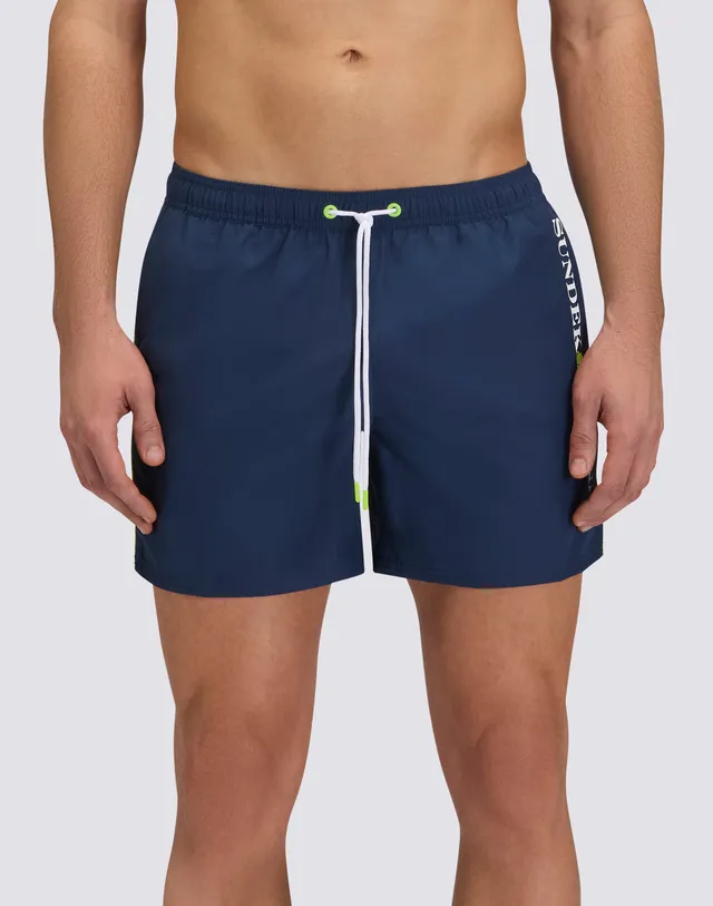 sundek-costume-uomo-corto-repreve-piping-contrasto-m750bdrt300 image 1