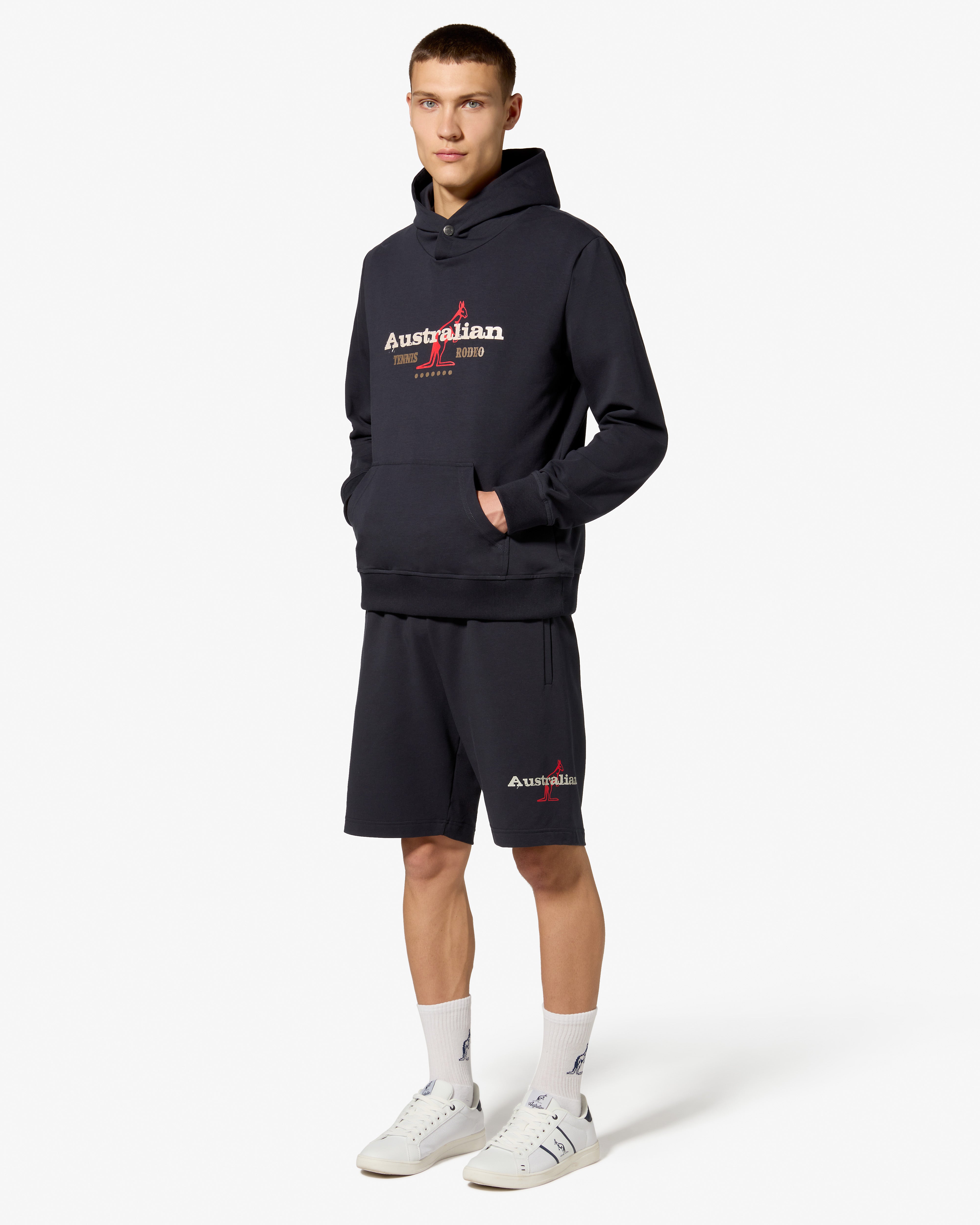 australian-rodeo-hoodie-felpa-con-cappuccio-blu-navy image 2