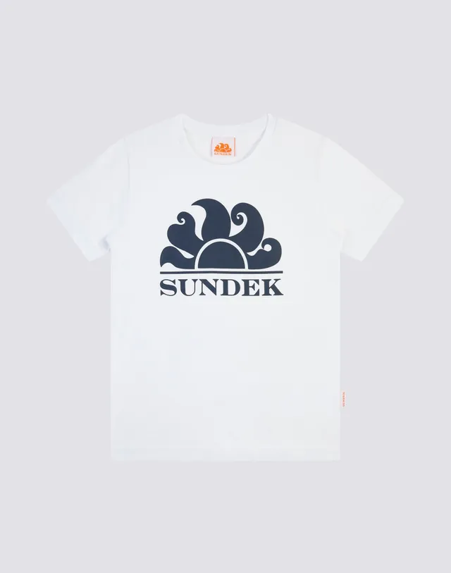 sundek-mini-new-simeon-logo-t-shirt-girocollo-bambino image 1