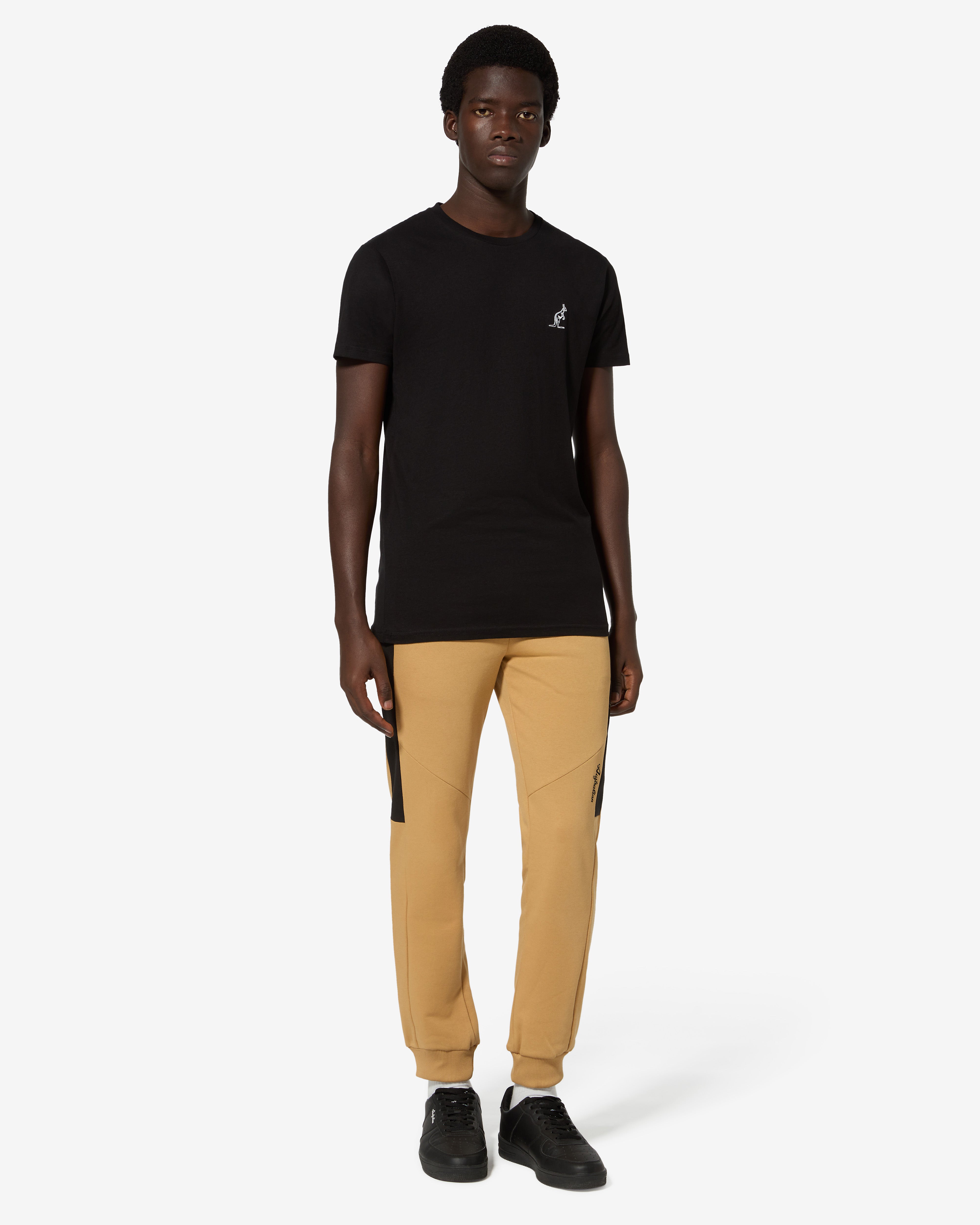 australian-basic-t-shirt-sportswear-in-cotone-nera image 2