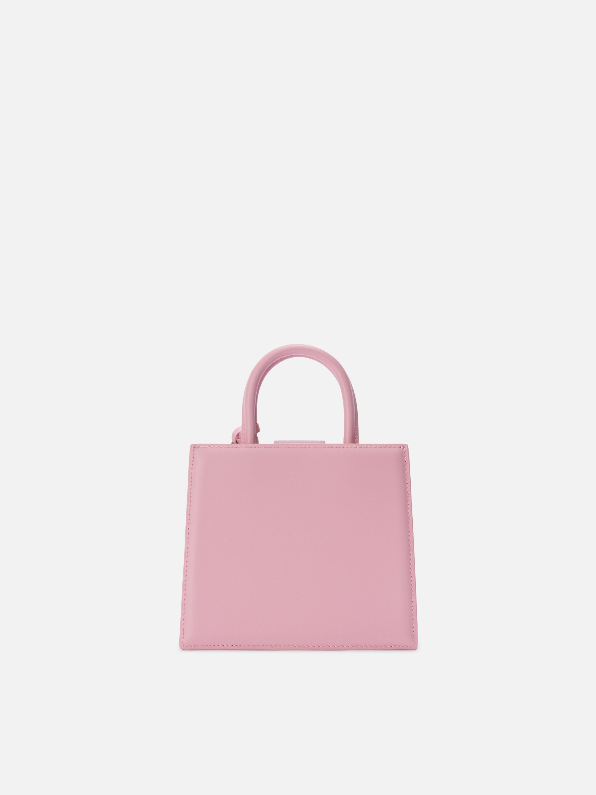mc2-saint-barth-borsa-shop-mini-in-pelle-liscia-rosa-con-targhetta-metallica image 4