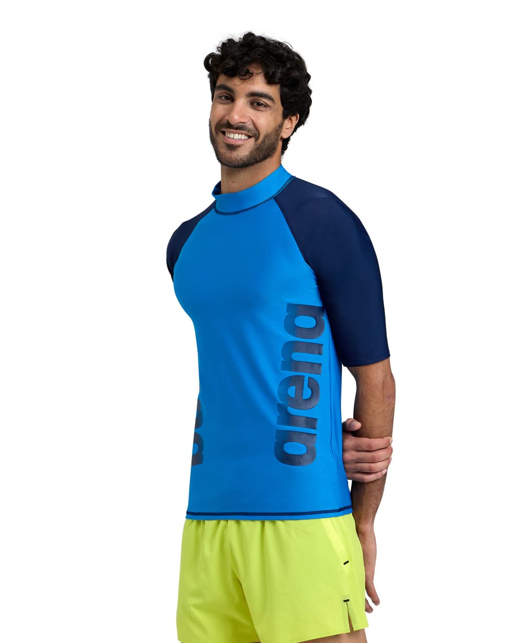arena-rash-vest-s-s-graphic-maglia-rash-guard-uomo-manica-corta image 6