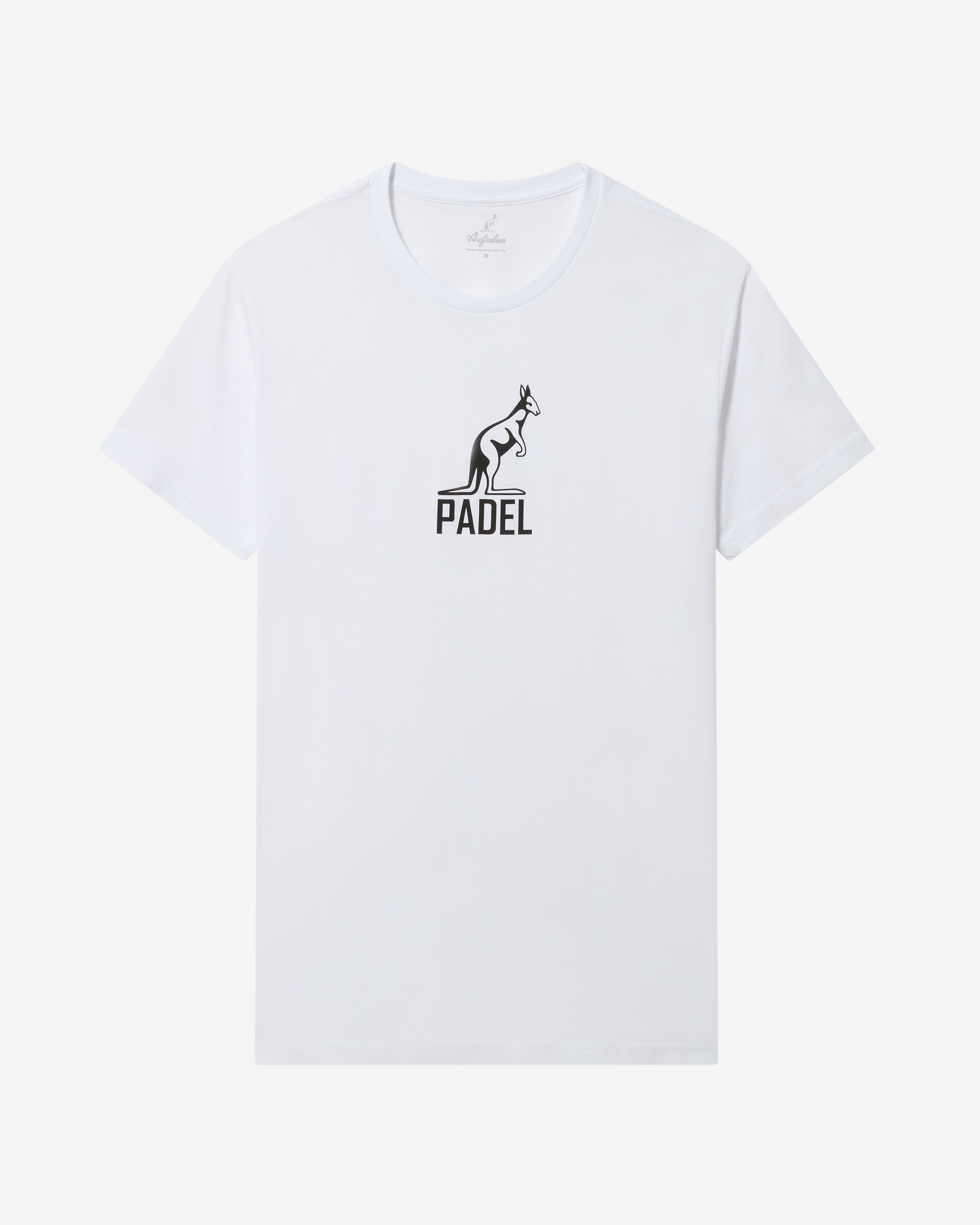 australian-cotton-logo-t-shirt-t-shirt-in-cotone-bianco-regular-fit image 4
