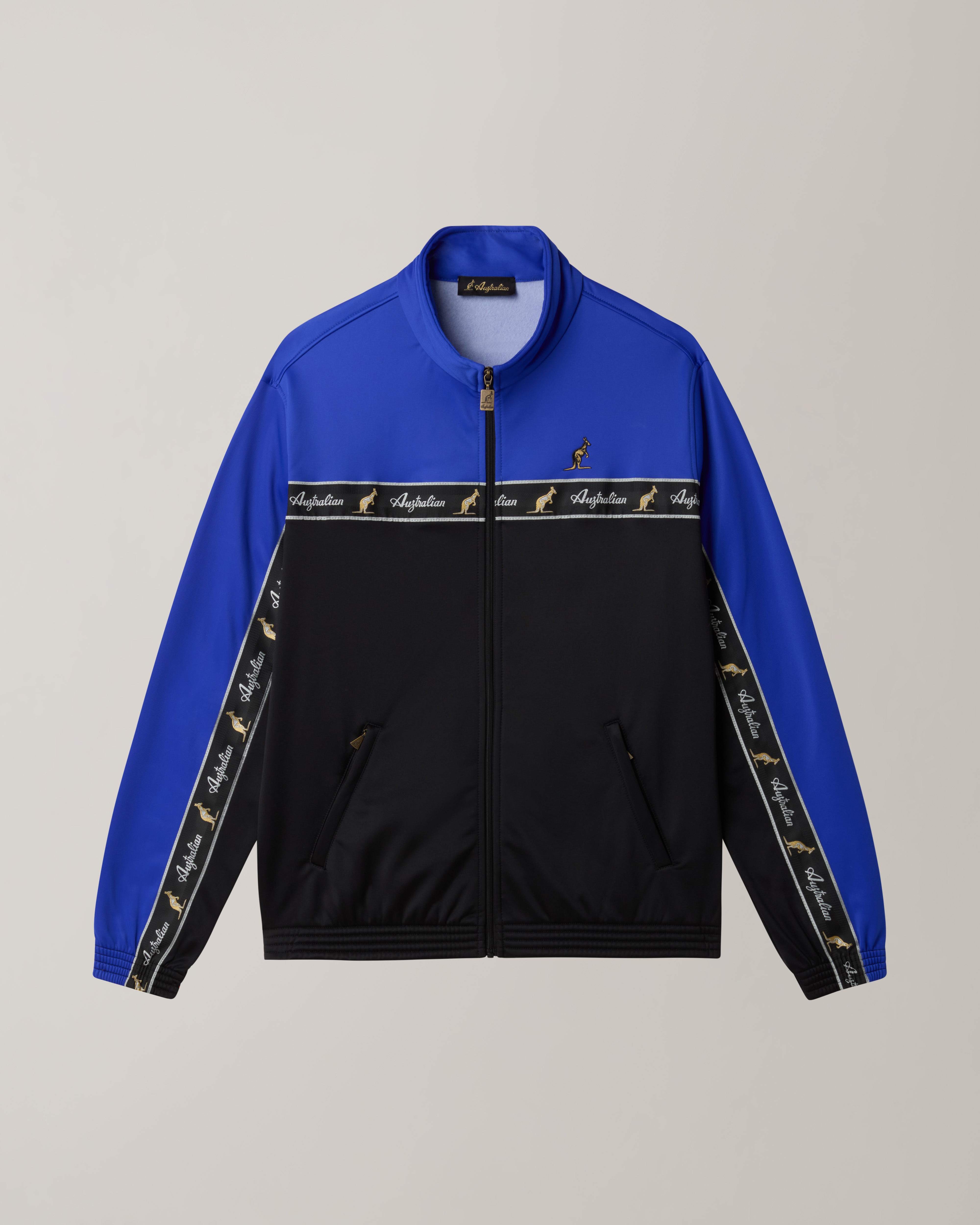 australian-essential-duo-giacca-track-acetato-full-zip-blu image 6
