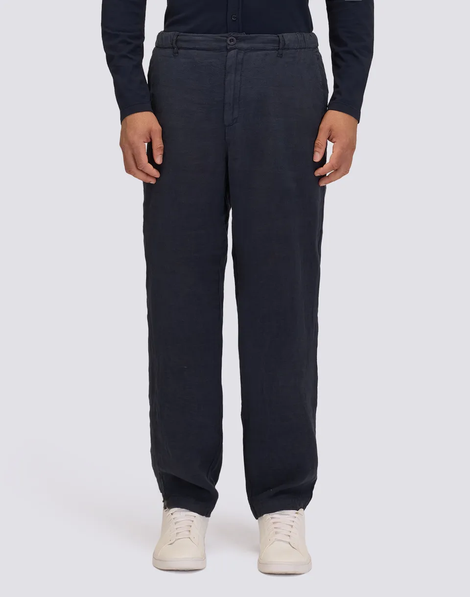 sundek-pantaloni-lunghi-uomo-in-lino-semi-elasticizzati image 1