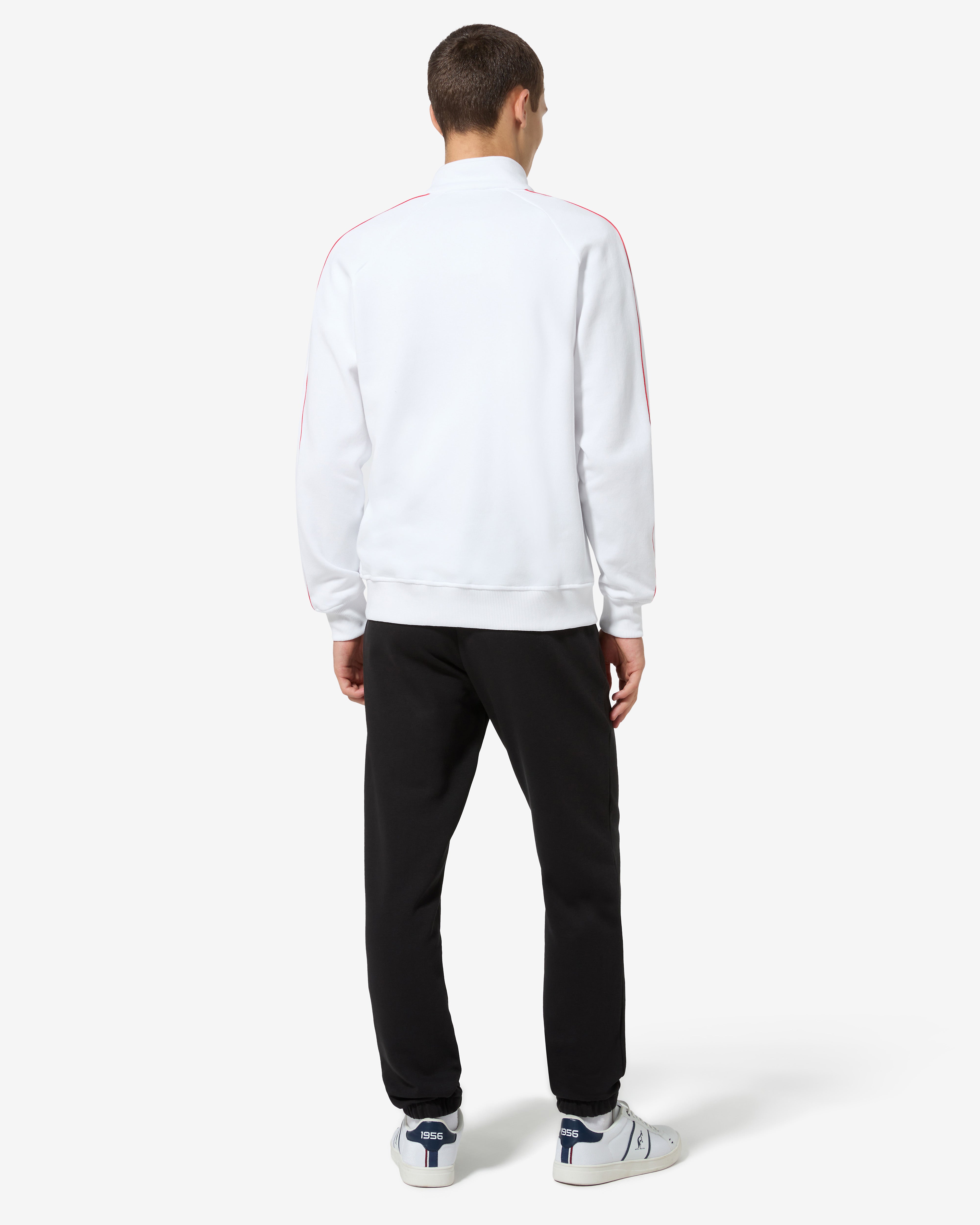 australian-tennis-crew-tuta-in-felpa-bianco-full-zip image 2