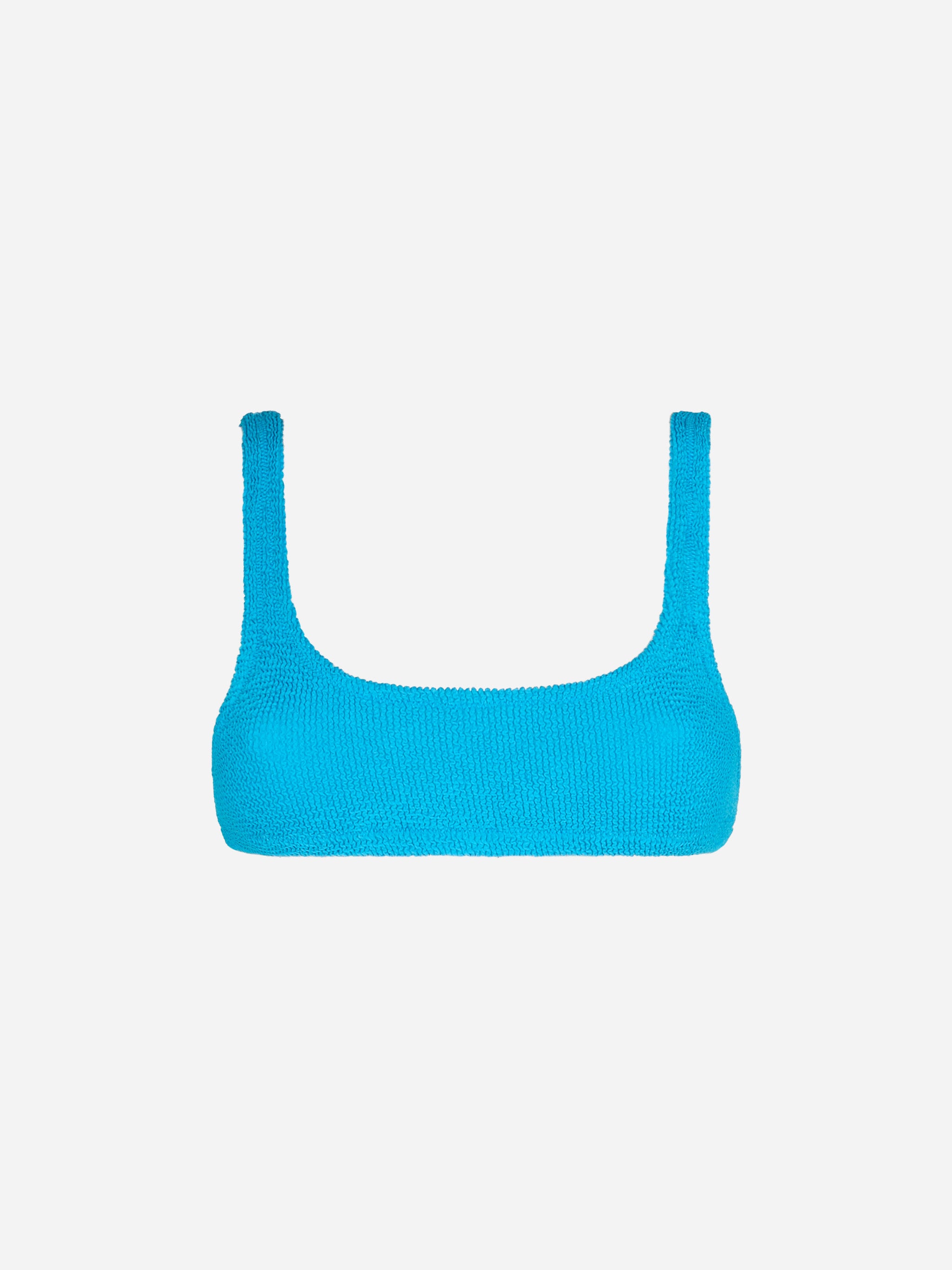 mc2-saint-barth-top-bikini-naima-bralette-crinkle-turchese-tinta-unita image 1