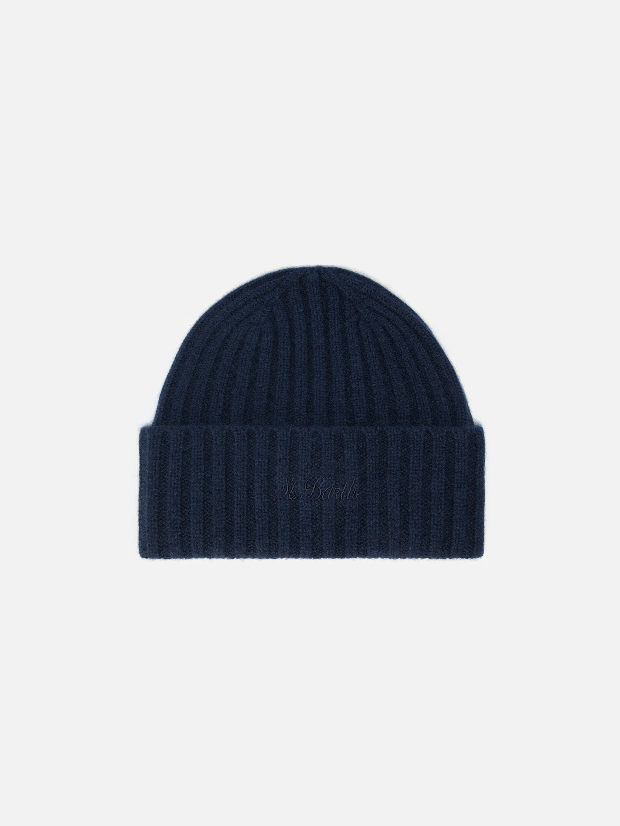 mc2-saint-barth-berretto-wengen-in-cashmere-blu-notte image 1