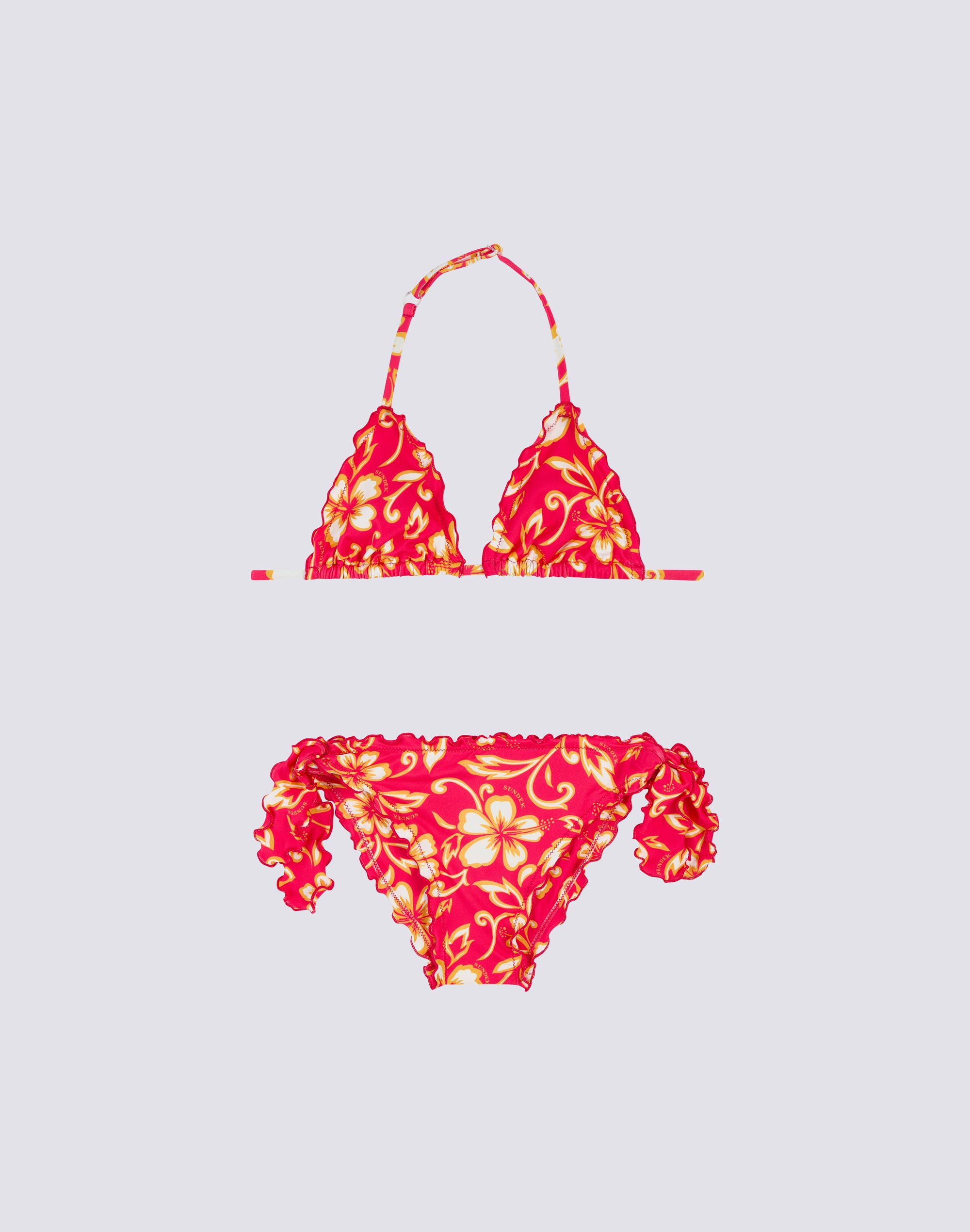 sundek-bikini-bambina-con-stampa-hibiscus-sk23 image 1