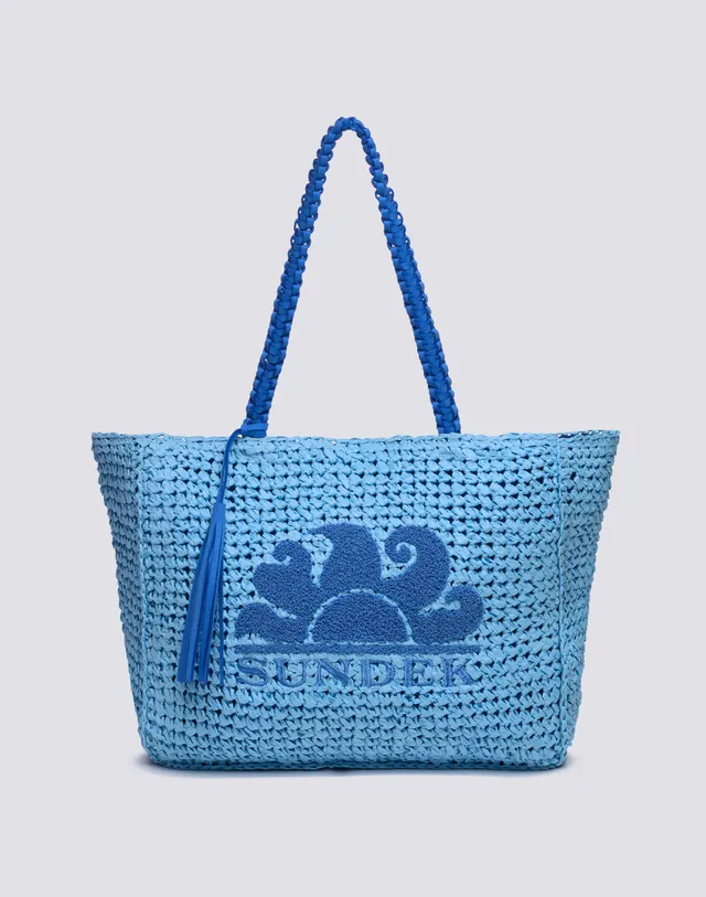 sundek-wina-shopping-bag-in-paper-straw-con-logo-ricamato image 1