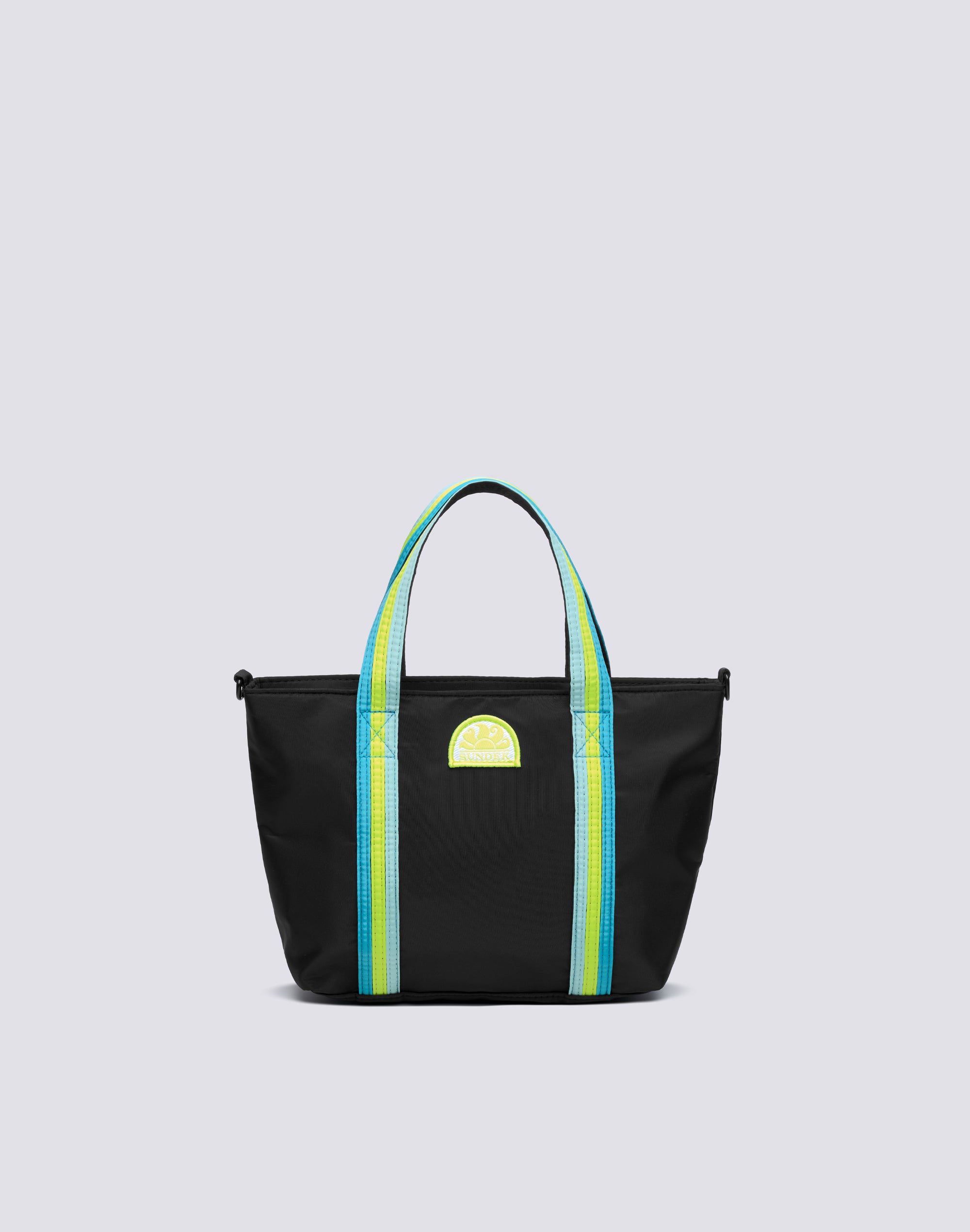 sundek-goldenwave-mini-borsa-mare-con-manici-arcobaleno-e-tracolla image 1