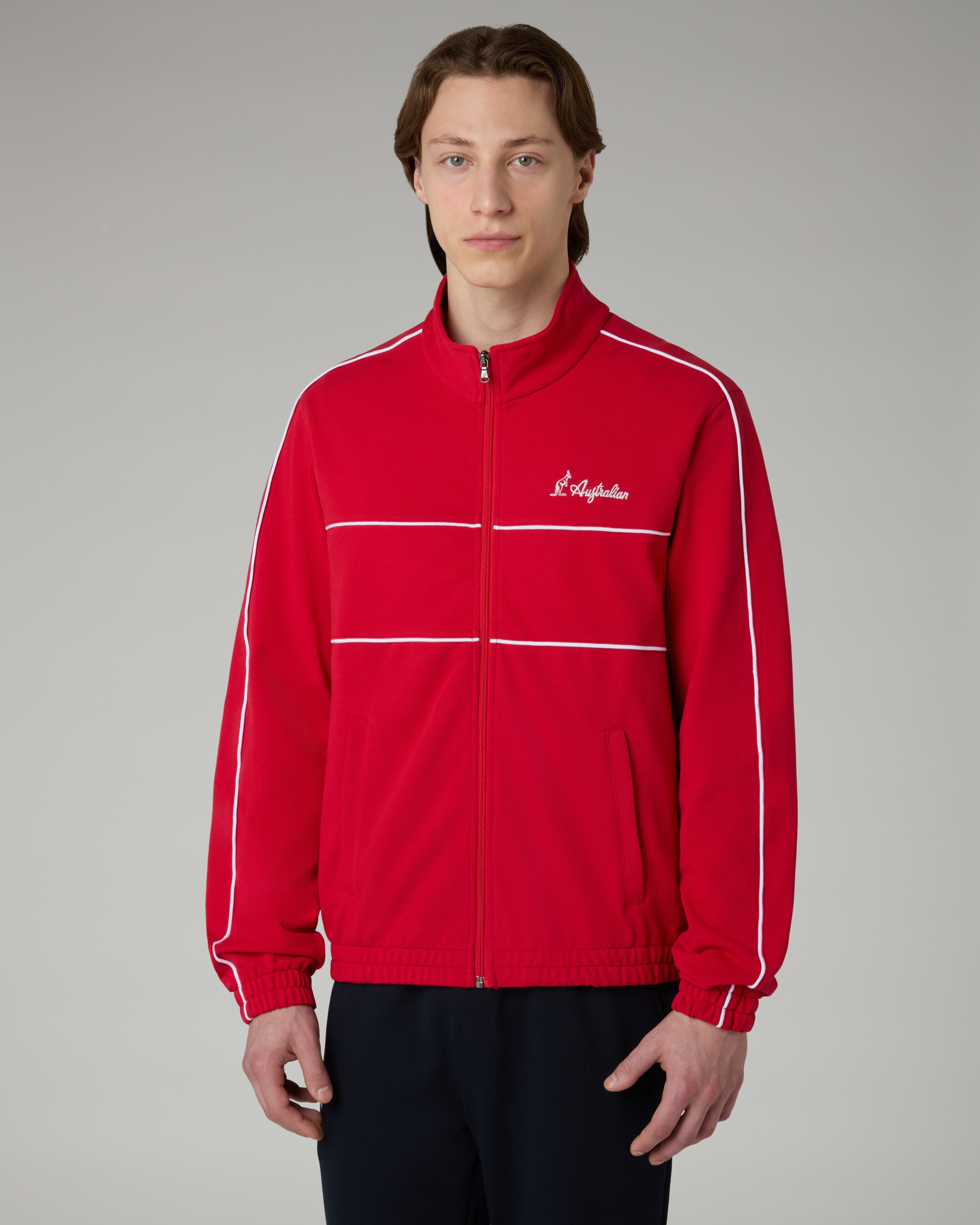 australian-mycon-piquet-tracksuit-tuta-unisex-piquet-full-zip image 3
