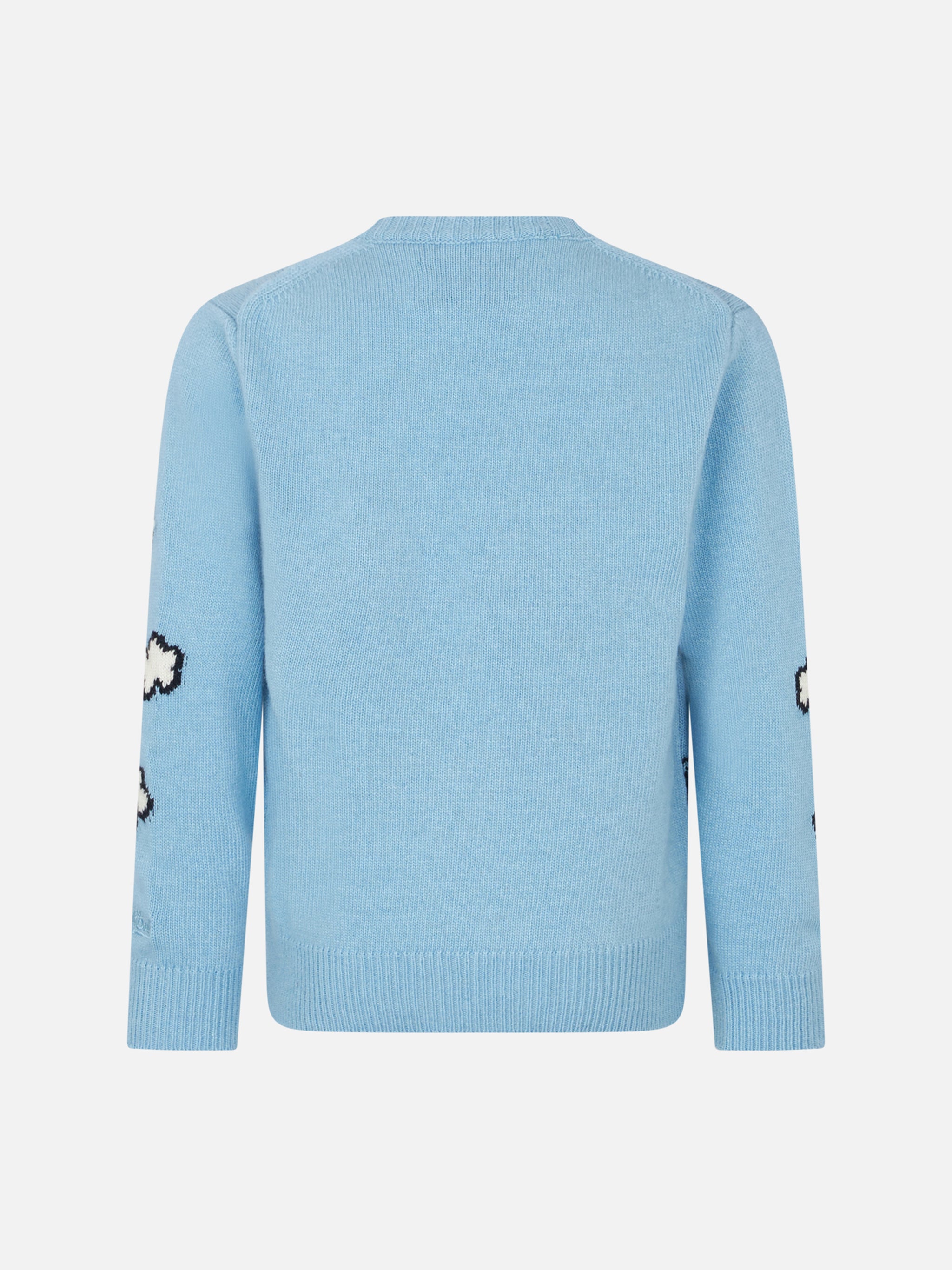 mc2-saint-barth-maglione-bambina-jacquard-new-york-postcard-azzurro-misto-cashme image 3