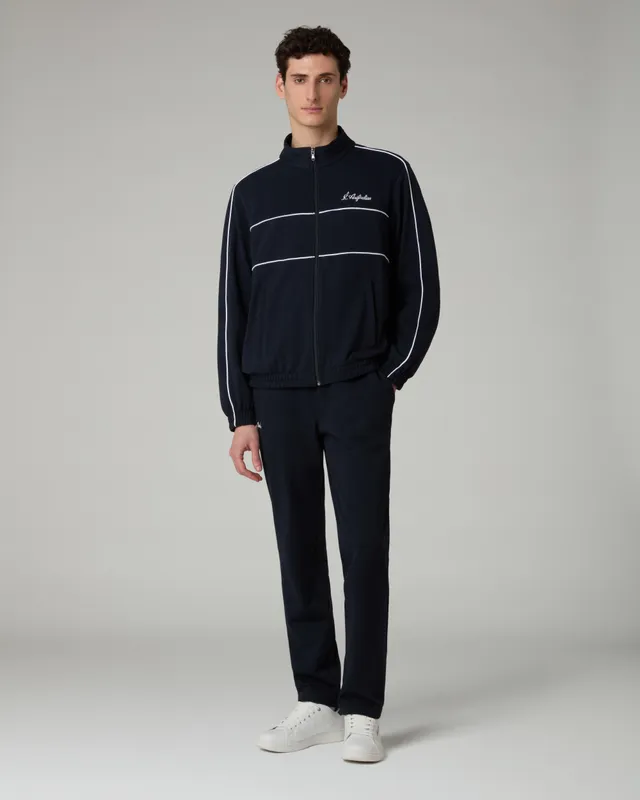 australian-mycon-piquet-tracksuit-tuta-heritage-blu-navy image 1