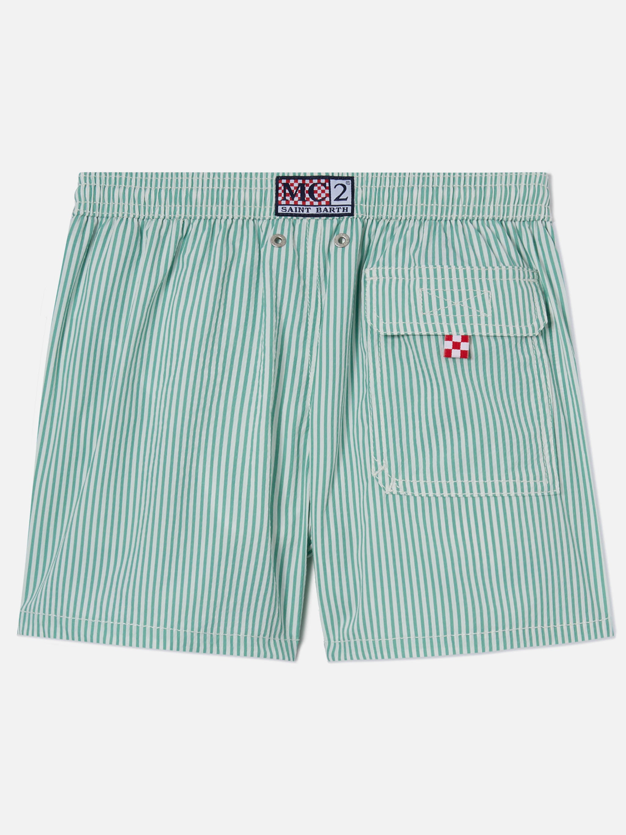 mc2-saint-barth-patmos-jr-costume-mare-bambino-a-righe-verde-menta-seersucker image 2