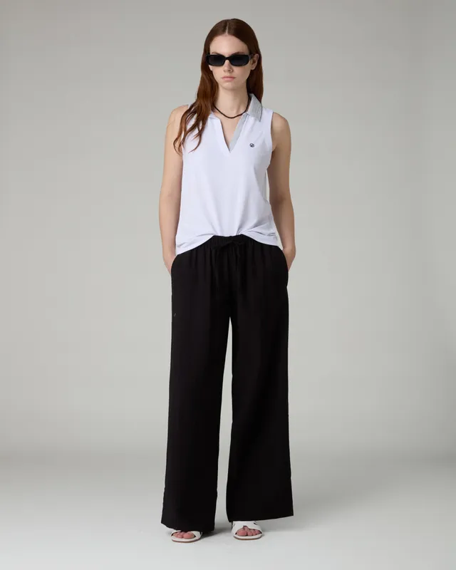 australian-sleeveless-polo-top-polo-smanicata-uomo-in-piquet-tecnico-bianca image 1