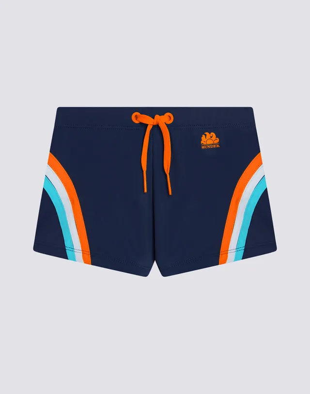 sundek-mini-zion-boxer-mare-bambino-in-nylon-econyl-rigenerato image 1
